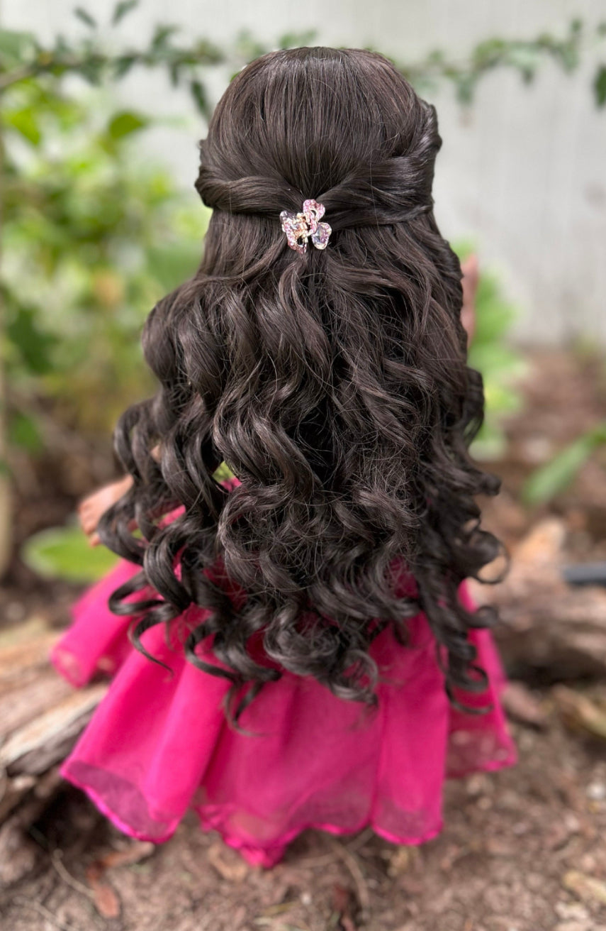Black Onyx 10-11 Wig for 18” Dolls