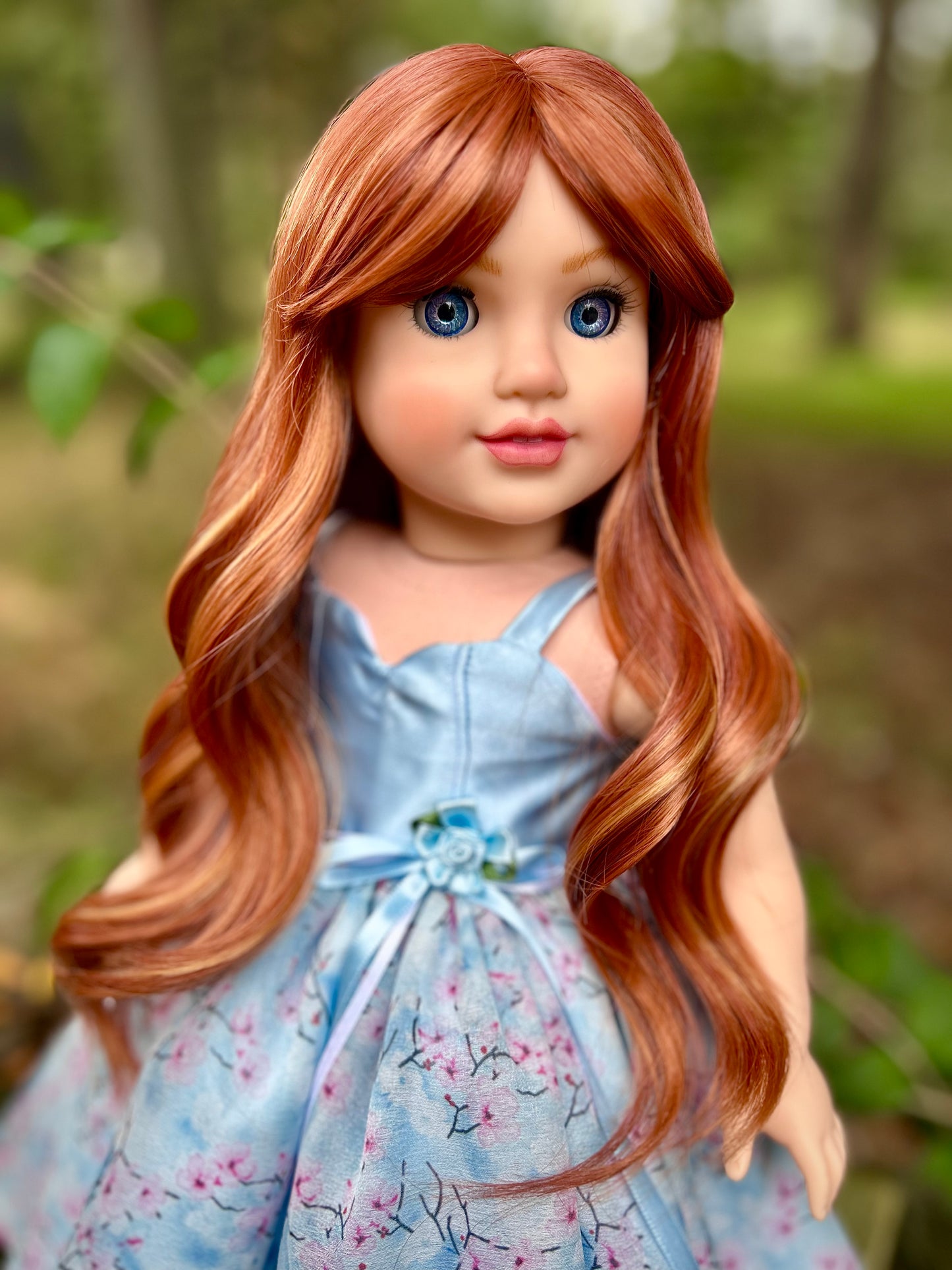 Tropical Sunrise 10-11 Layered Wig for 18” Dolls