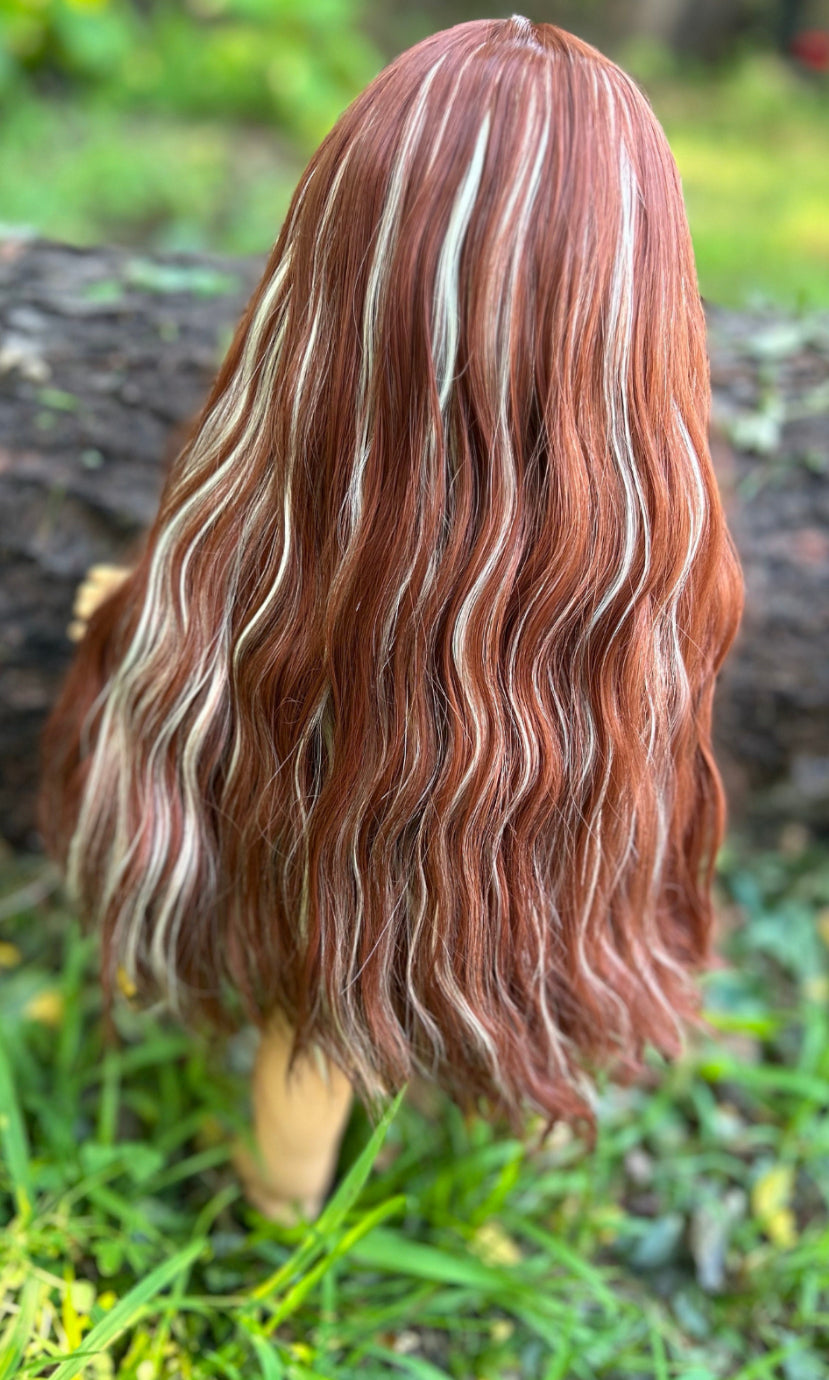 Mookaite Jasper 10-11 Wig for 18” Dolls