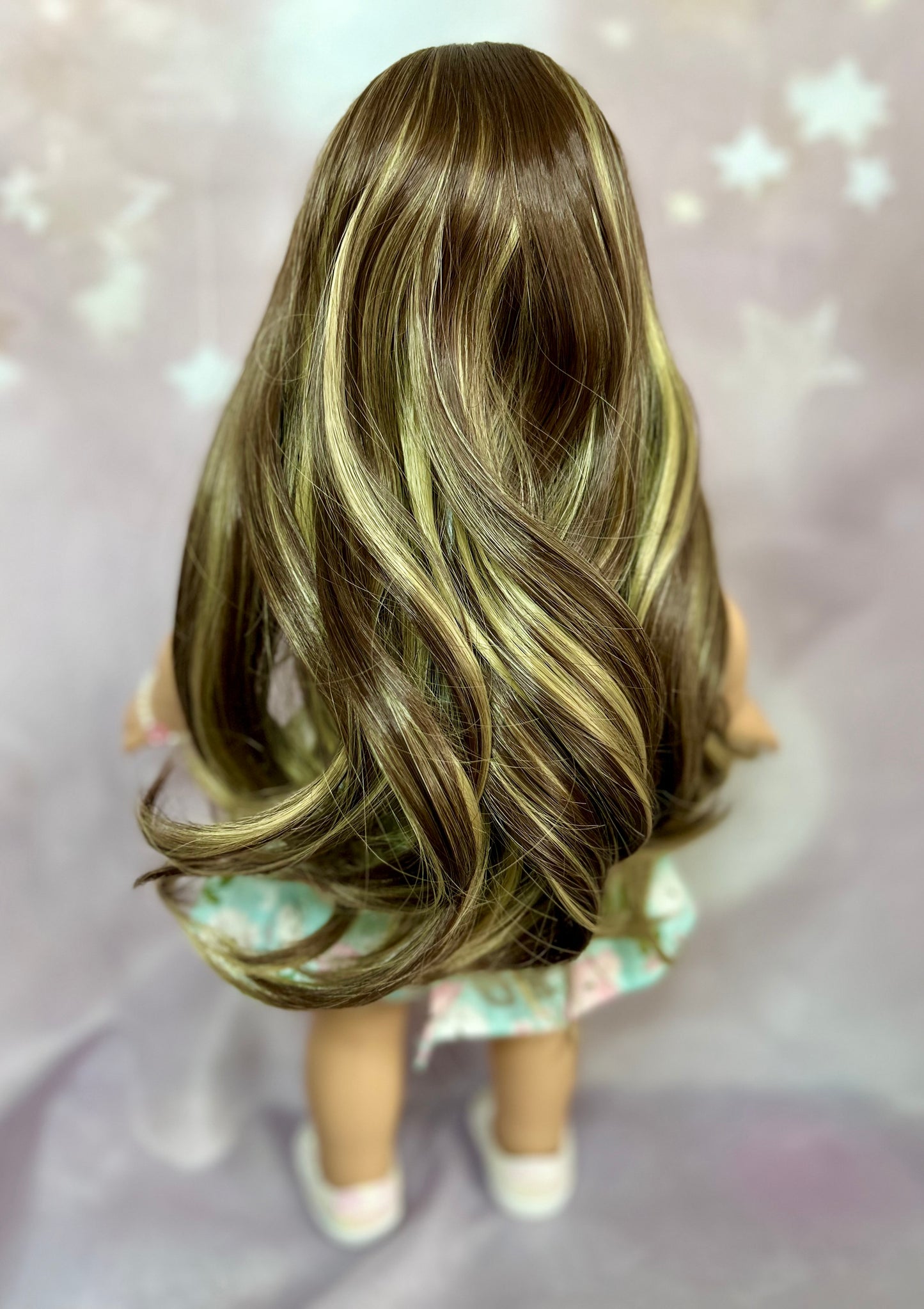 Teddy Bear 10-11 Fringe Wig for 18” Doll