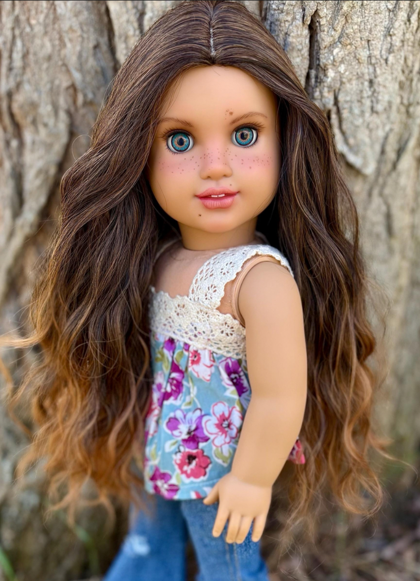 Hand Painted Custom American Girl Dolls