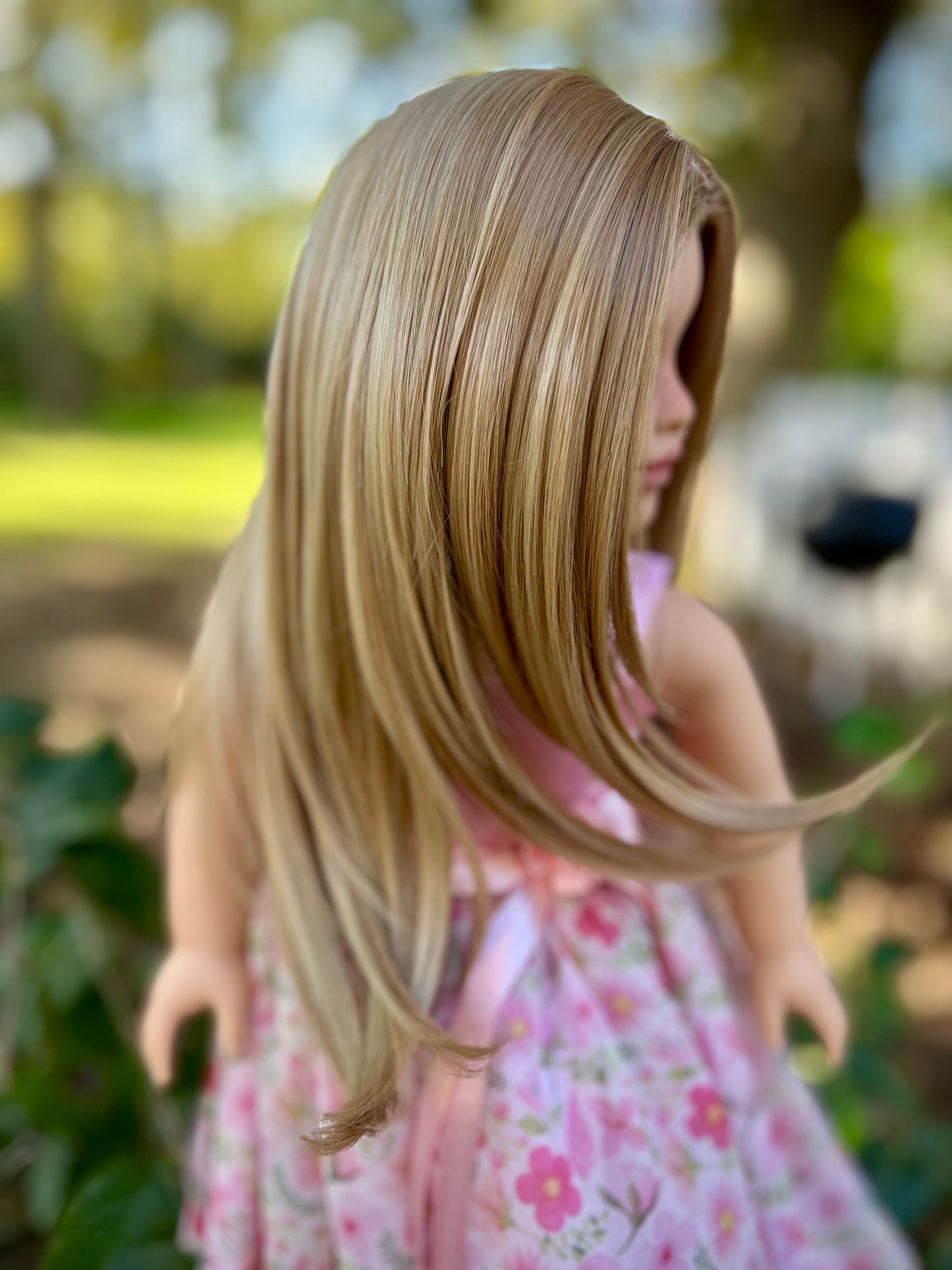 Pre-Order for Sandstone 10-11 Layered Wig for 18” Dolls