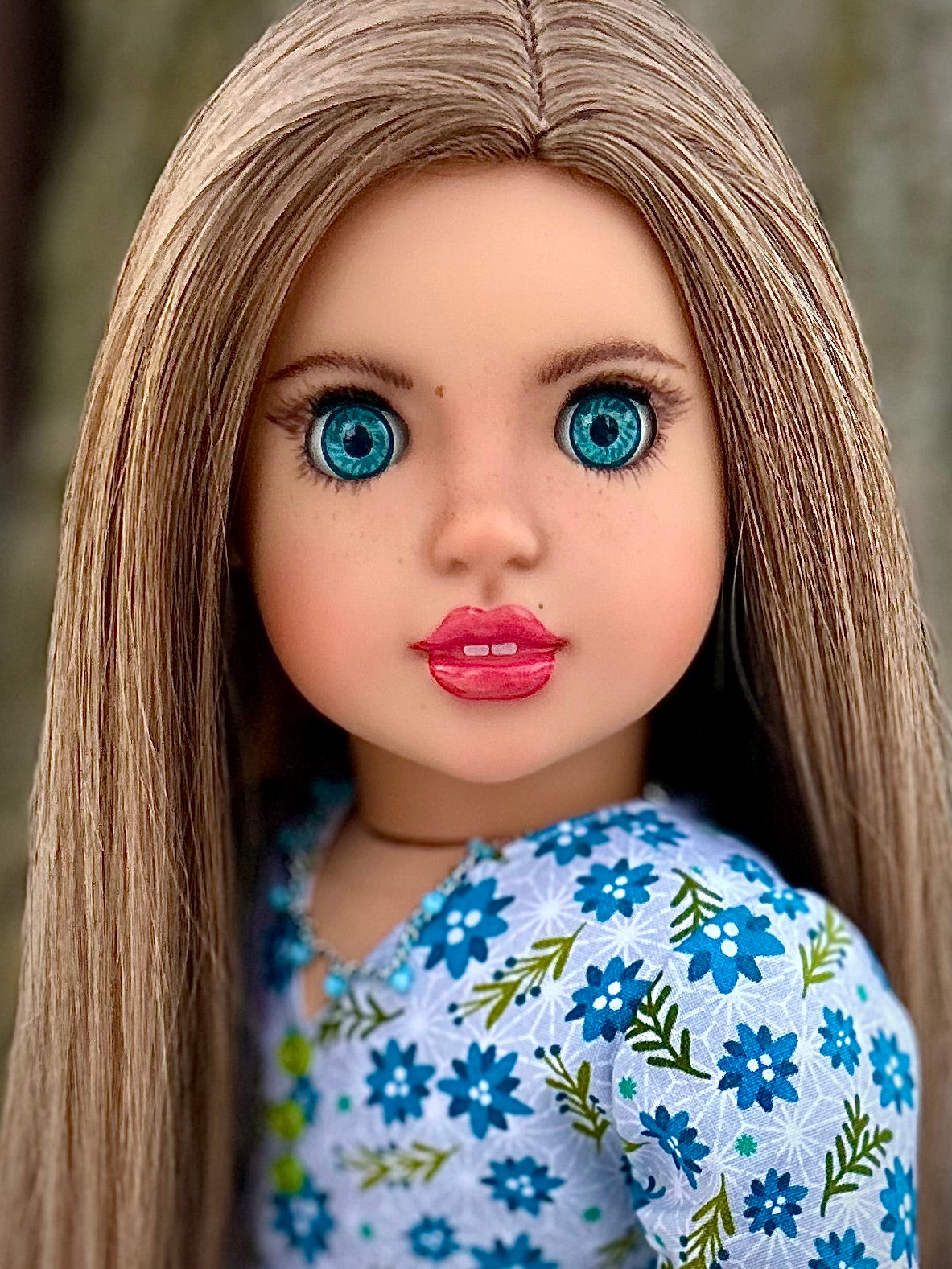 Hand Painted Custom American Girl Doll Eira