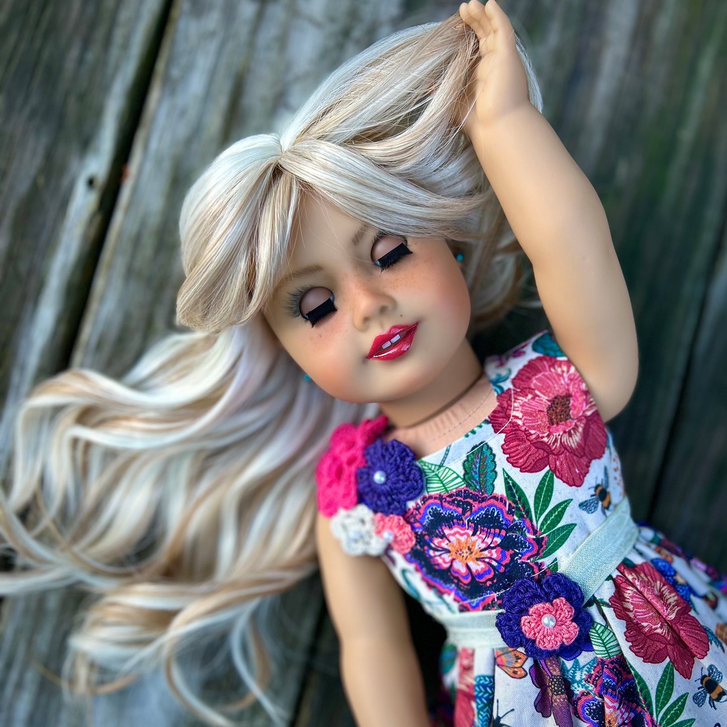 Hand Painted Custom American Girl Doll Veronica