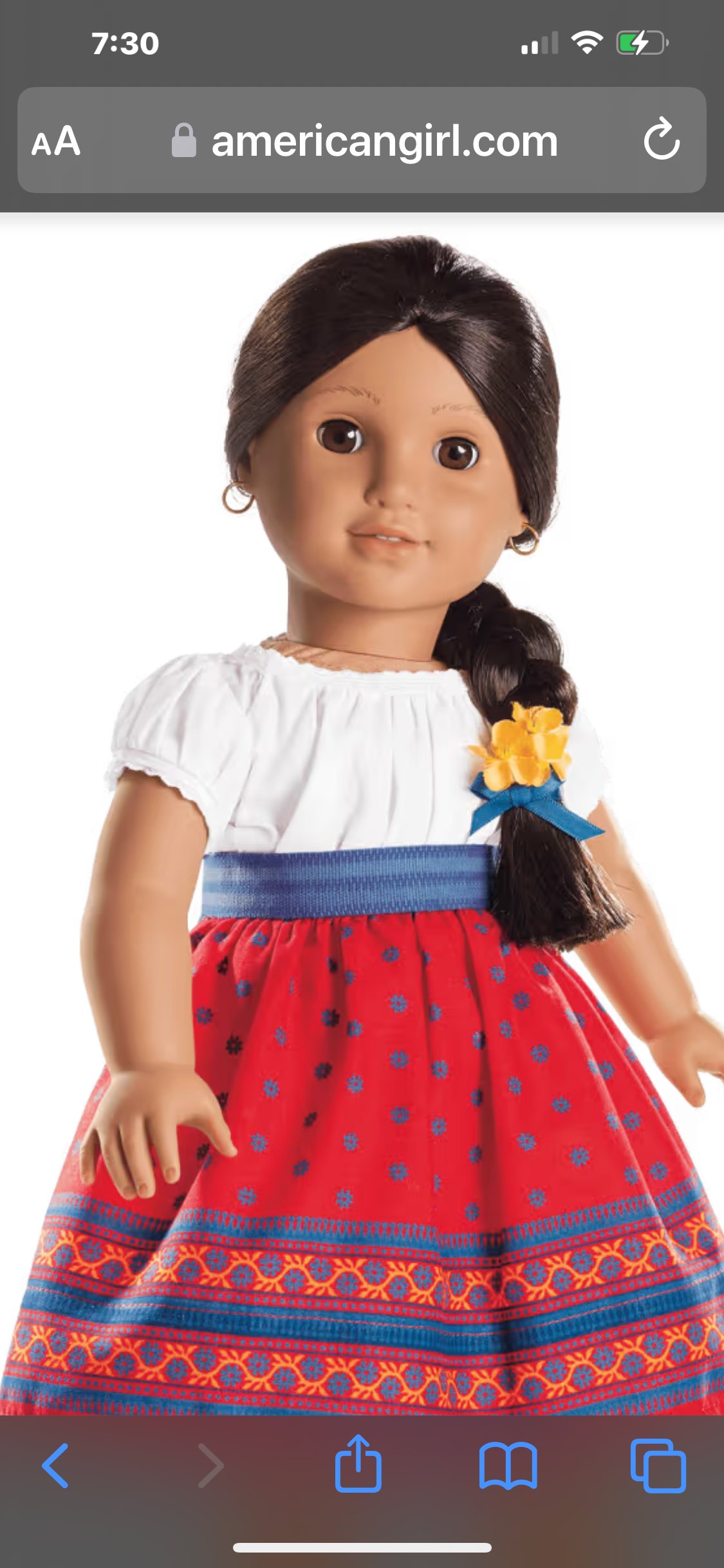 Deposit for Customized American Girl Doll