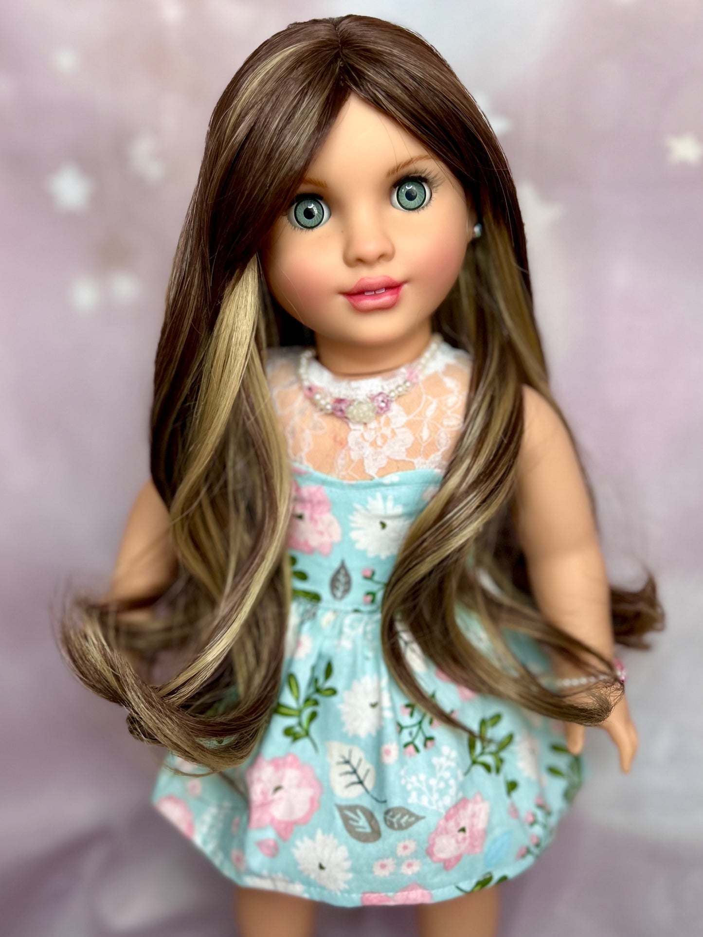 Teddy Bear 10-11 Fringe Wig for 18” Doll