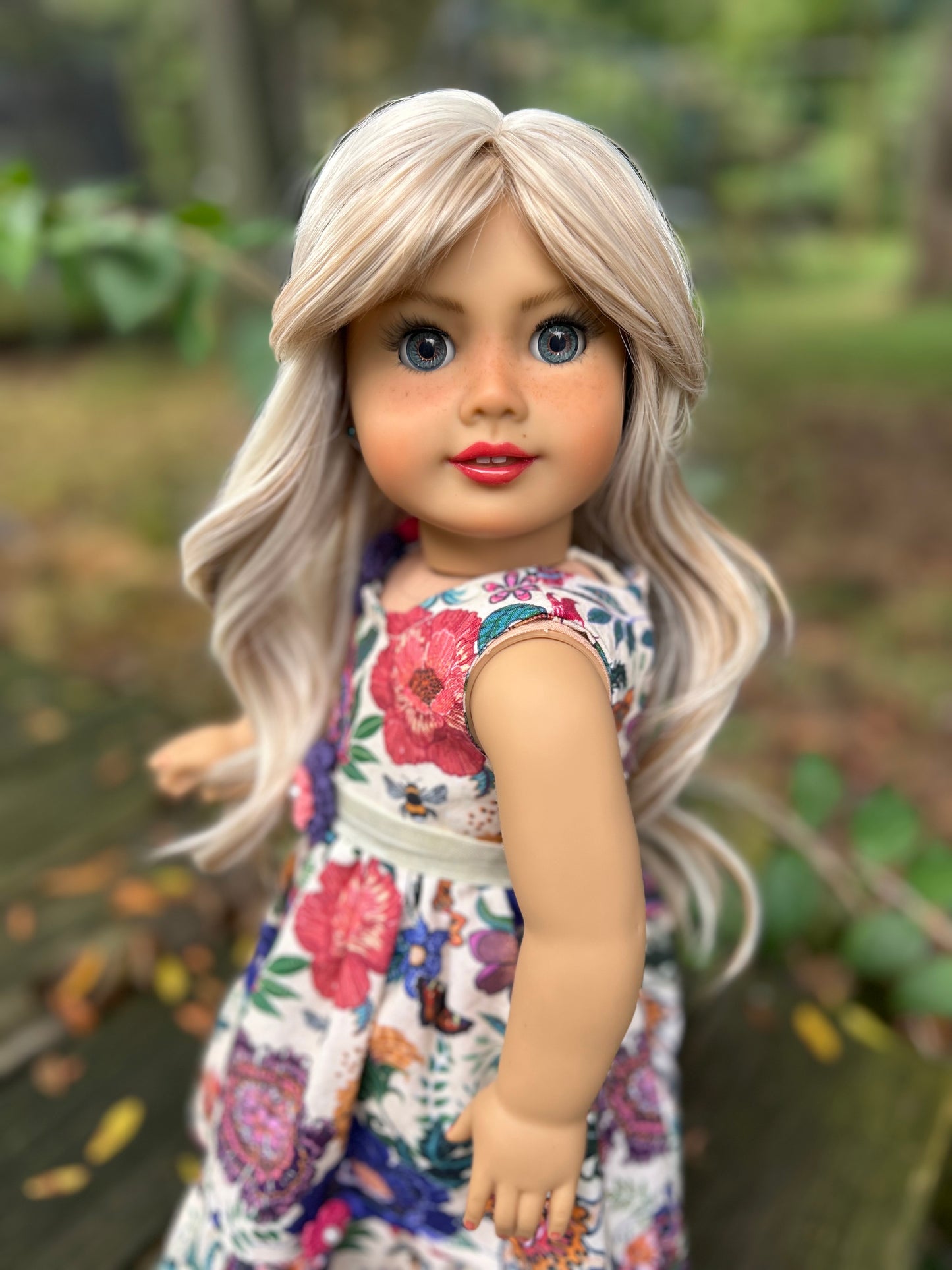 Hand Painted Custom American Girl Doll Veronica