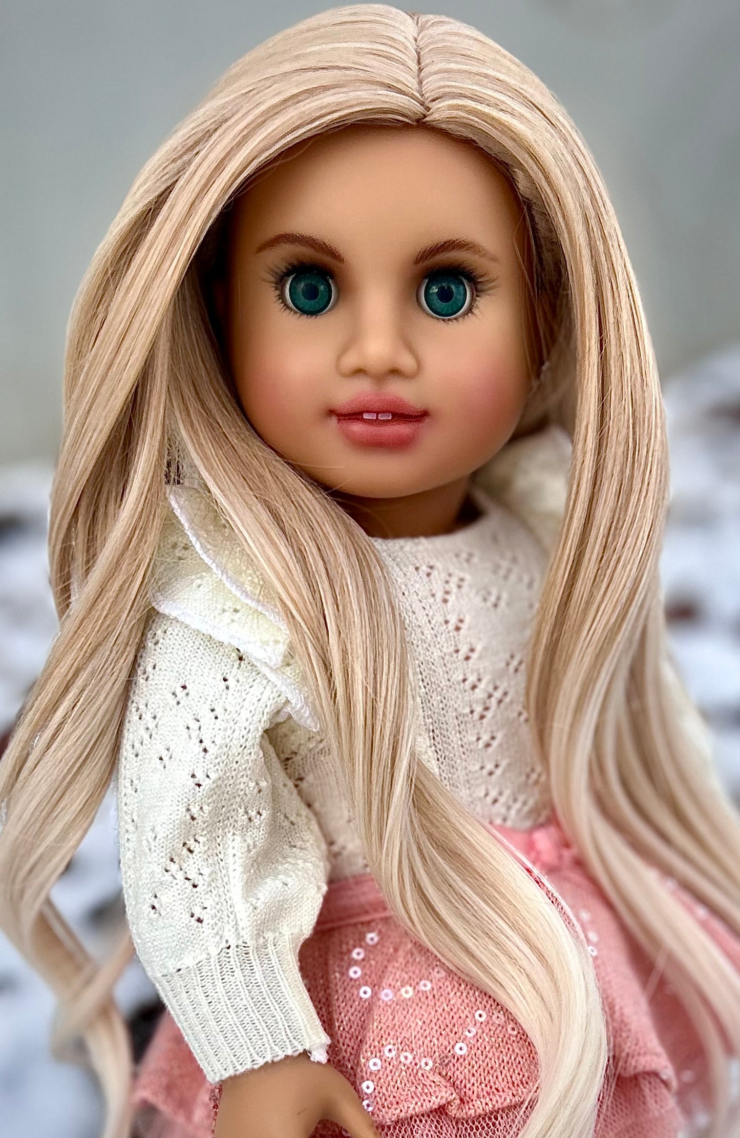 Custom Hand Painted American Girl Doll Oakley