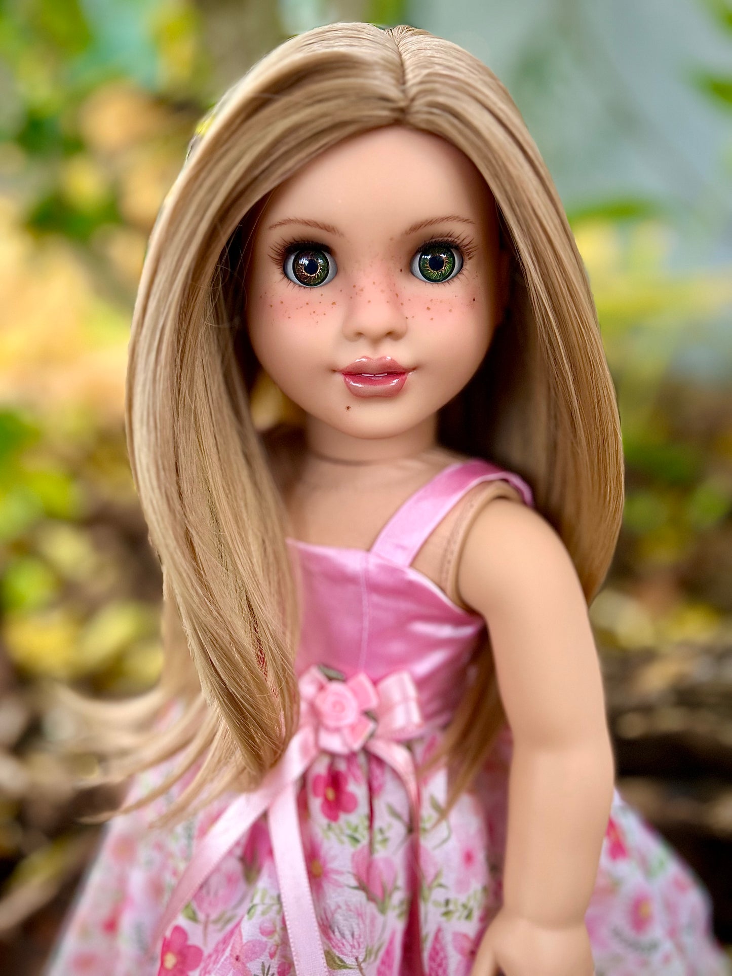 Hand Painted Custom American Girl Doll Colette