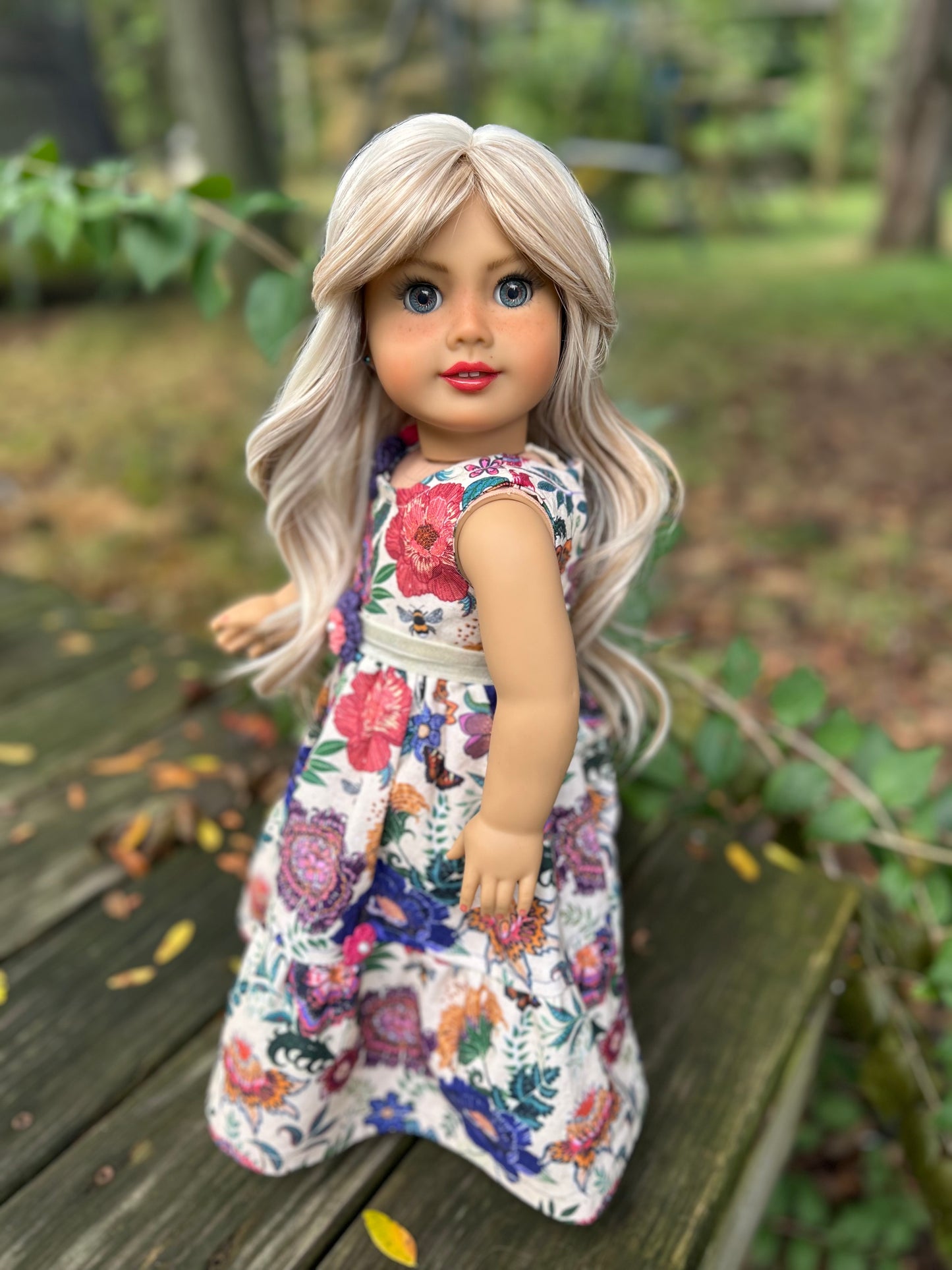 Hand Painted Custom American Girl Doll Veronica
