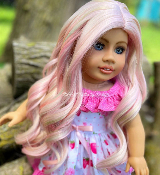 Pre-Order for Strawberry Fields 10-11 Wig for 18” Dolls