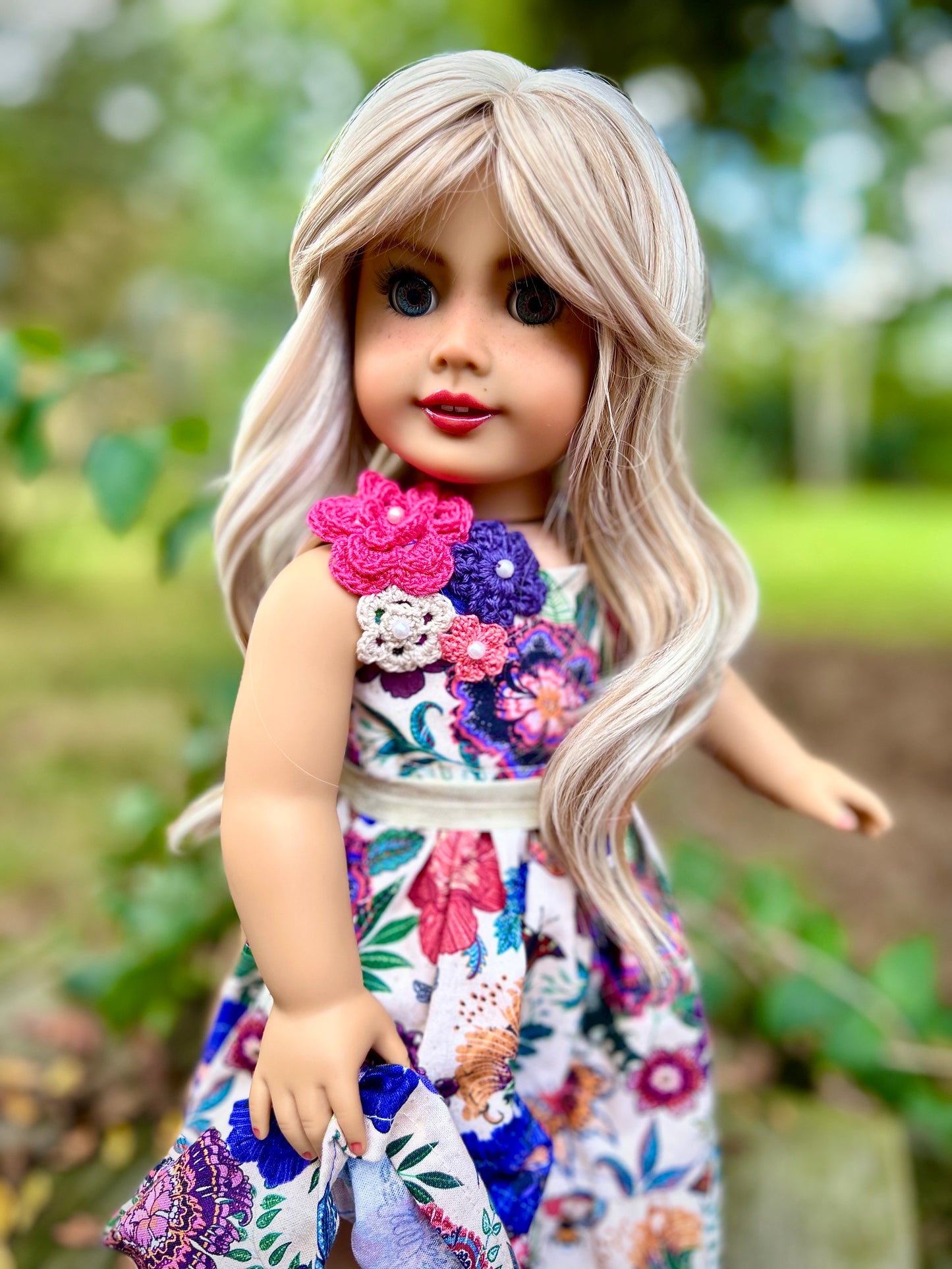 Vanilla Bean 10-11 Layered Wig for 18” Dolls