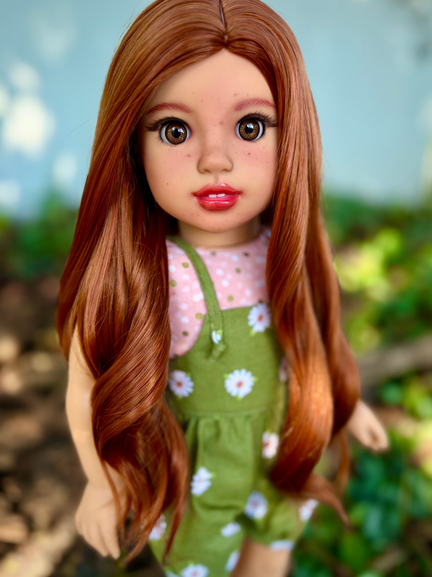 OOAK Custom Hand Painted American Girl Doll Faelynn