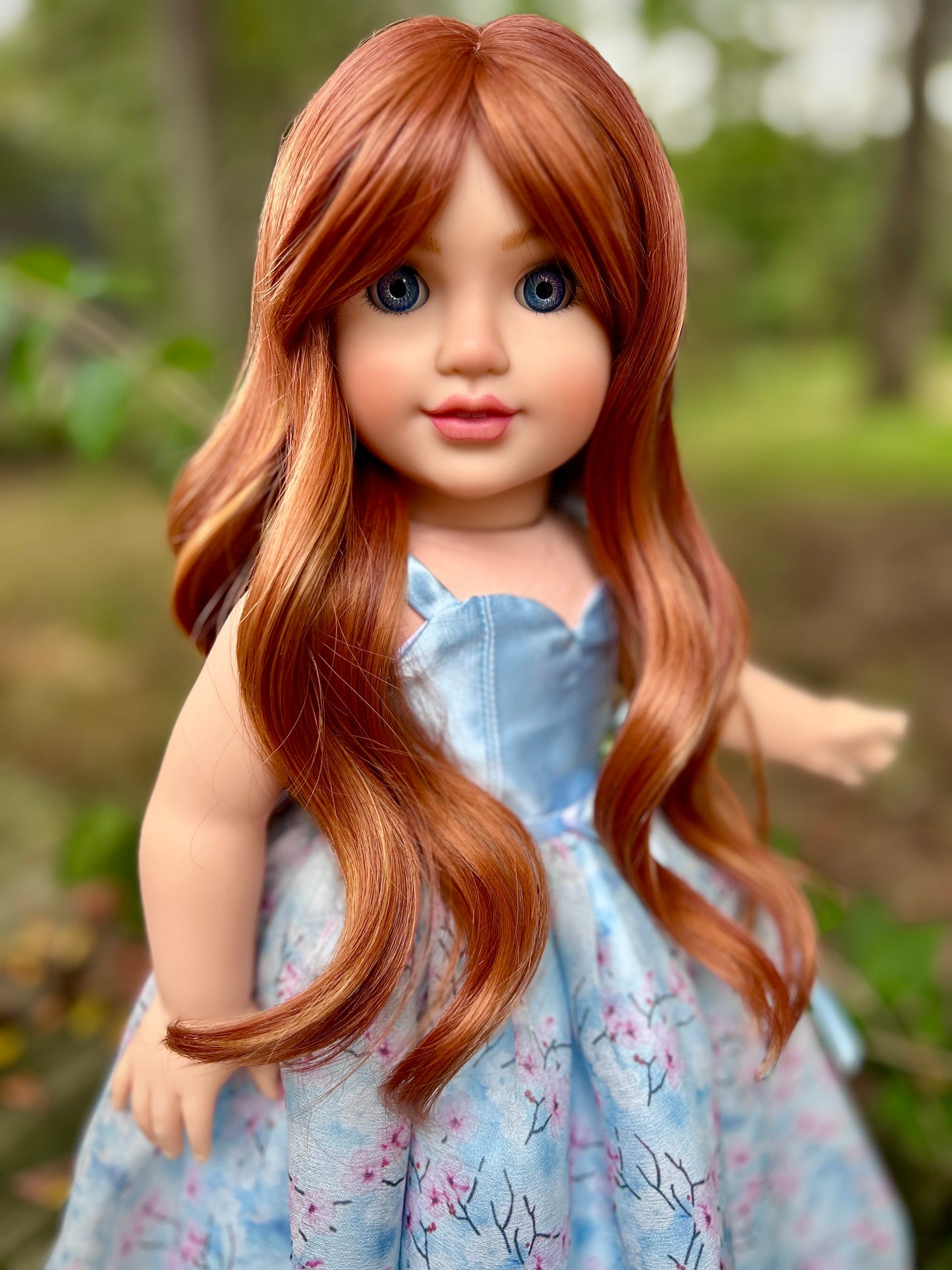 Tropical Sunrise 10-11 Layered Wig for 18” Dolls