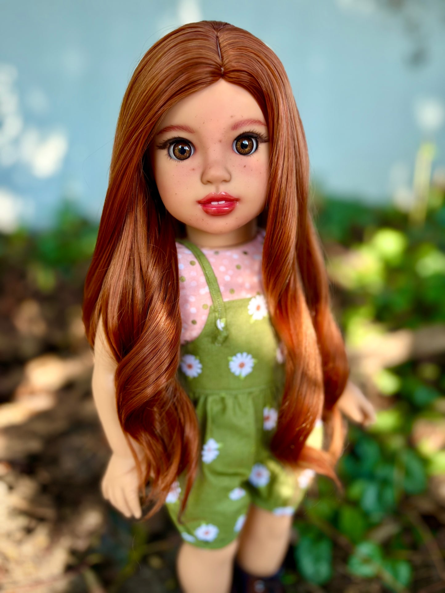 OOAK Custom Hand Painted American Girl Doll Faelynn