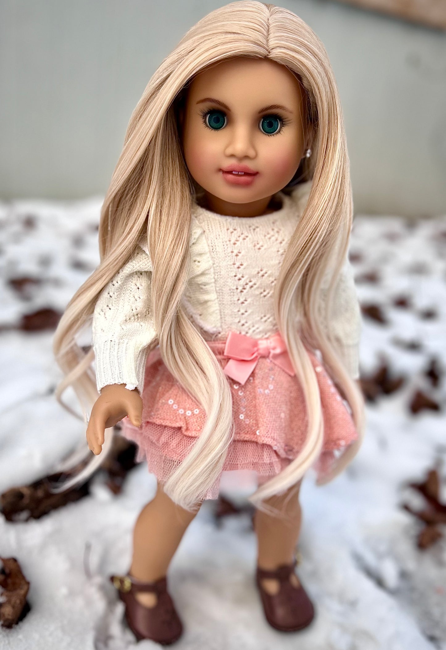 Custom Hand Painted American Girl Doll Oakley