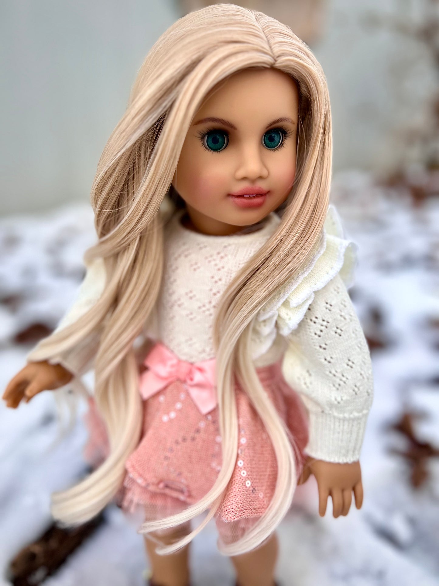 Custom Hand Painted American Girl Doll Oakley