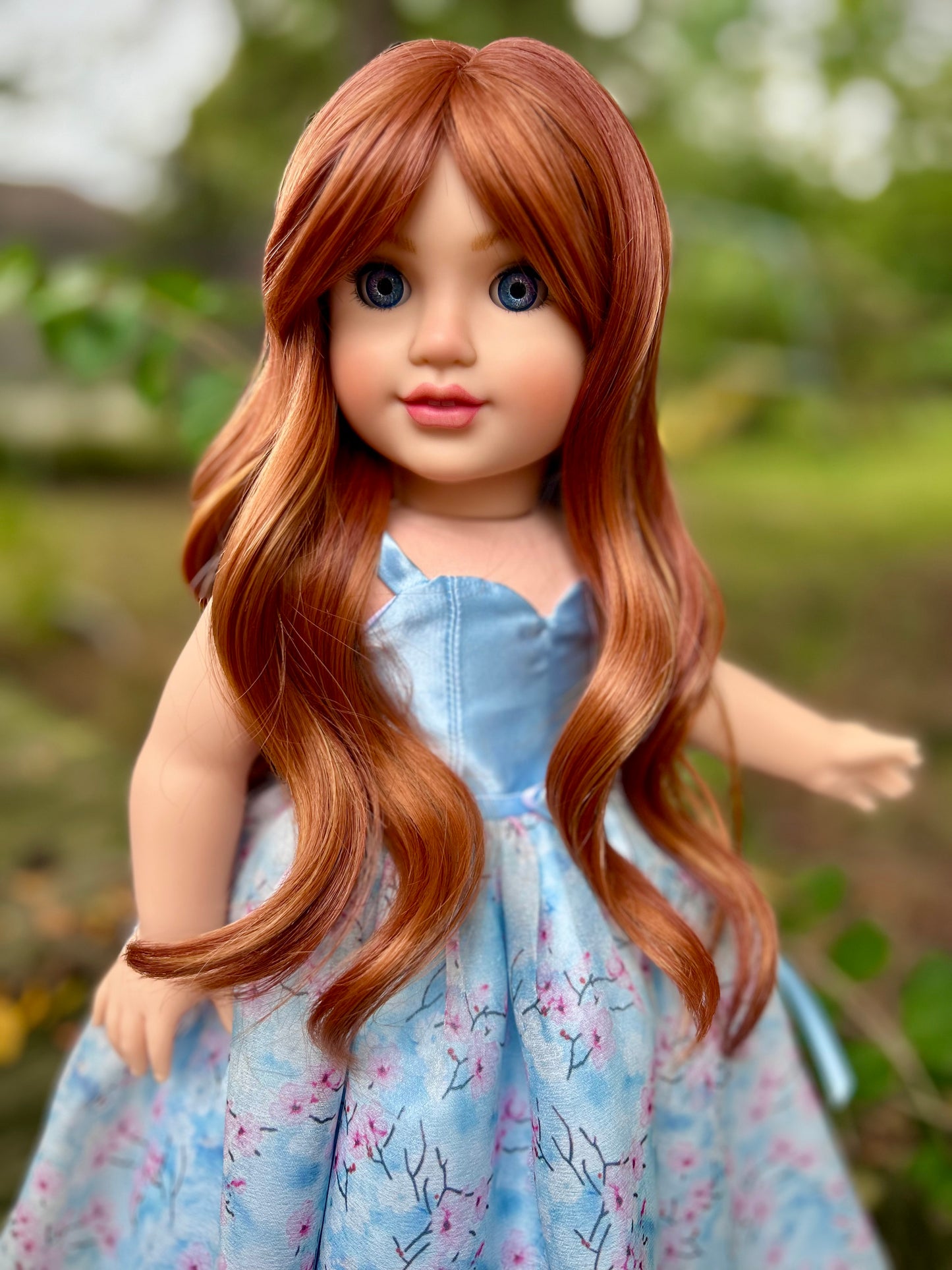 Tropical Sunrise 10-11 Layered Wig for 18” Dolls