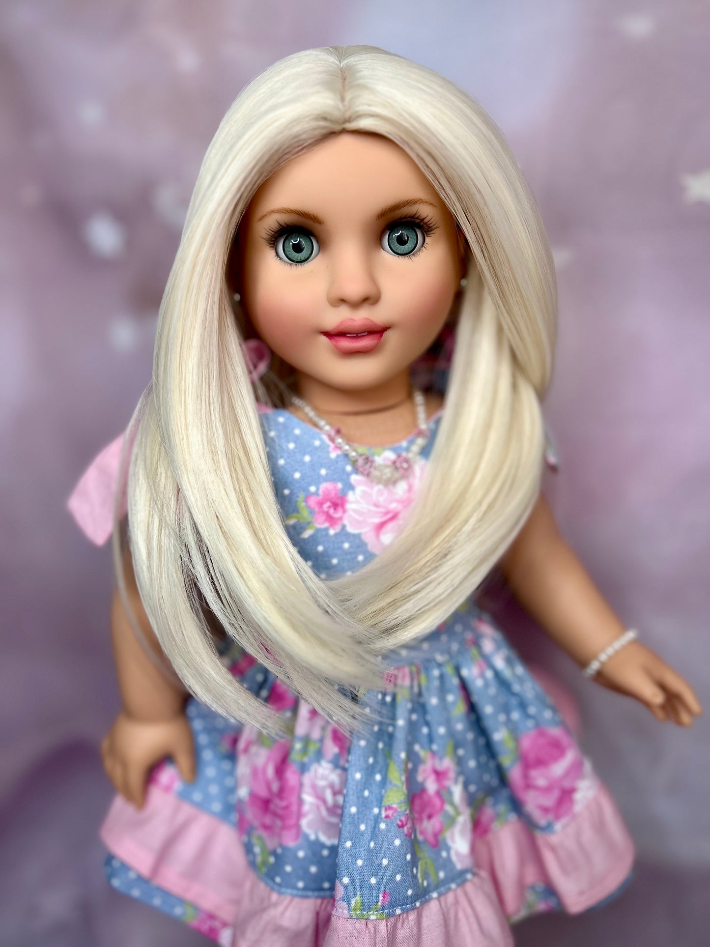 Blonde 10-11 Layered Wig for 18” Dolls