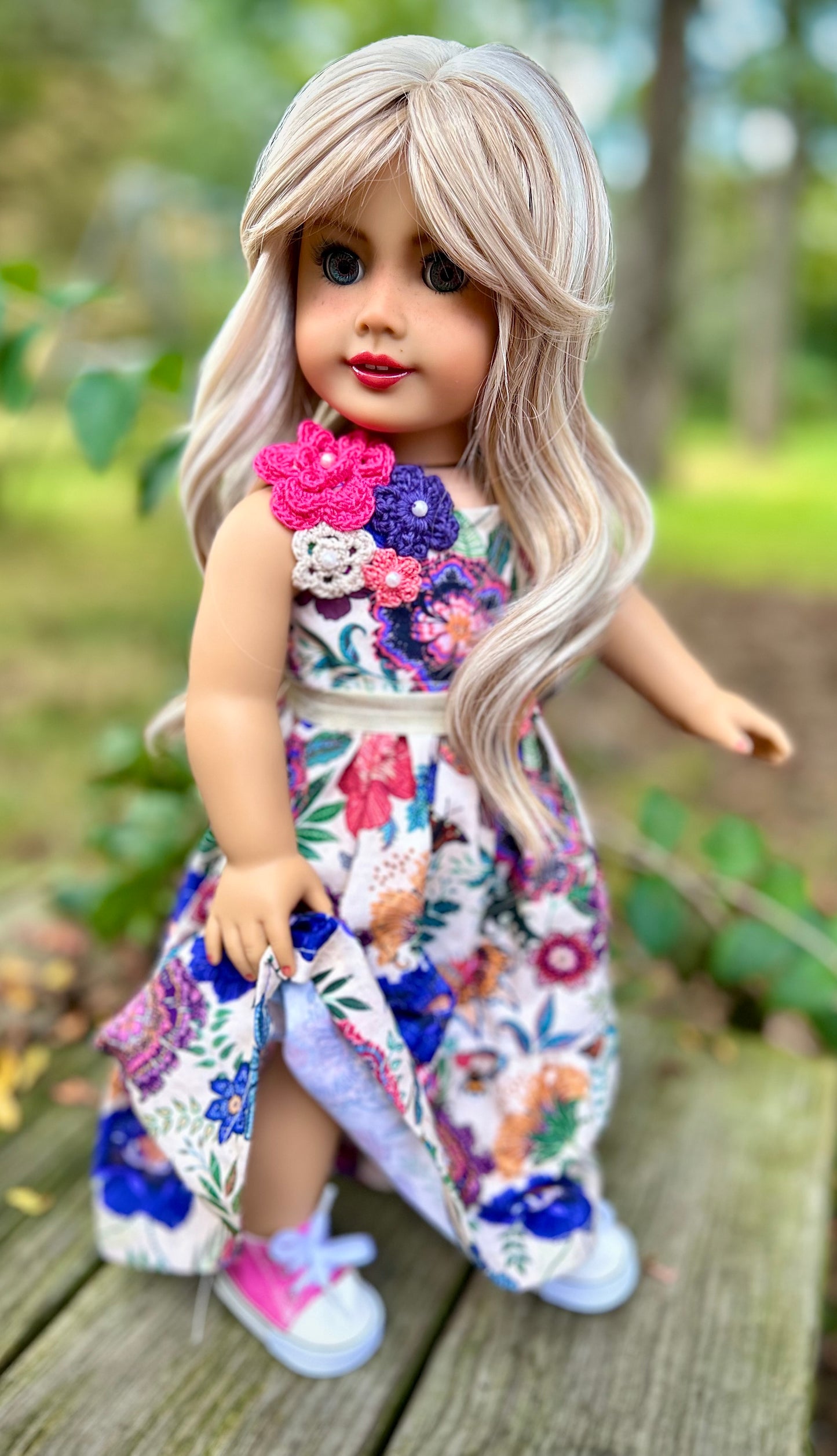 Vanilla Bean 10-11 Layered Wig for 18” Dolls
