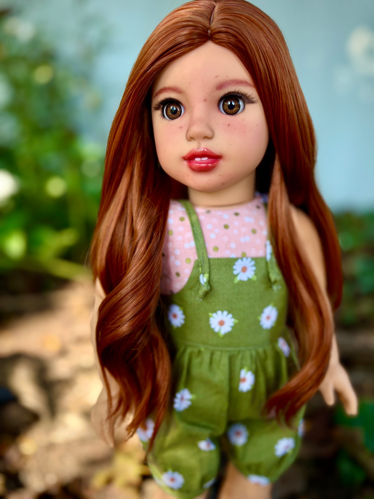 OOAK Custom Hand Painted American Girl Doll Faelynn