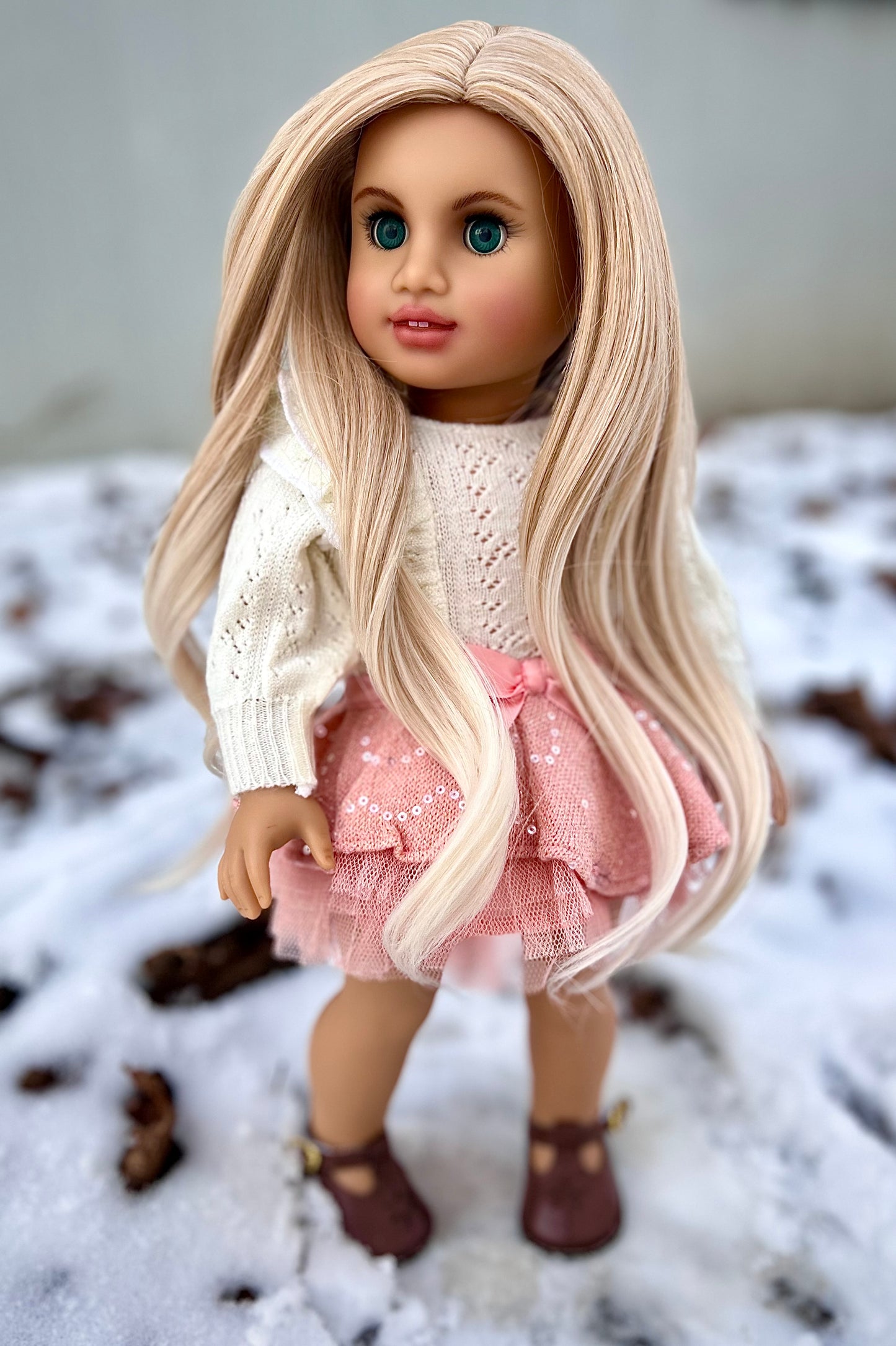 Custom Hand Painted American Girl Doll Oakley