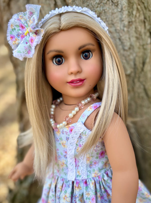 Hand Painted Custom American Girl Doll Romy
