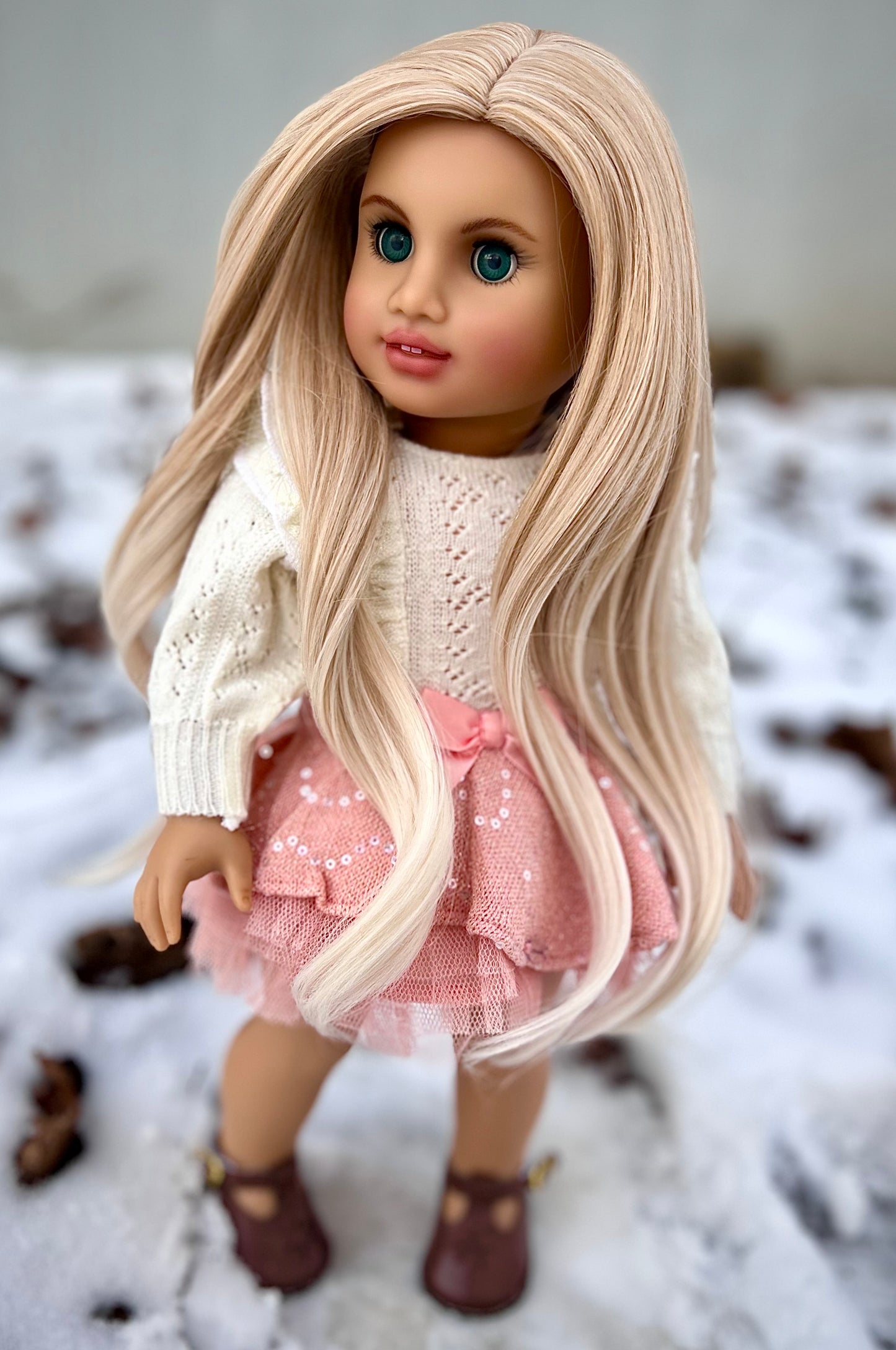 Custom Hand Painted American Girl Doll Oakley