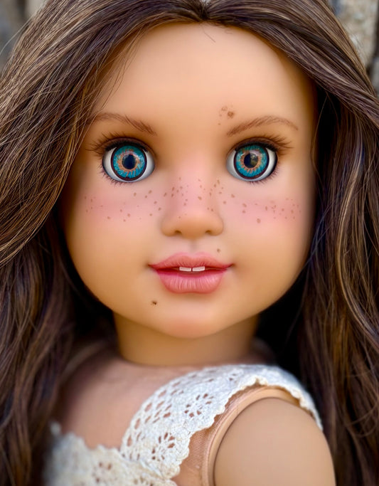 Hand Painted Custom American Girl Doll Elissa