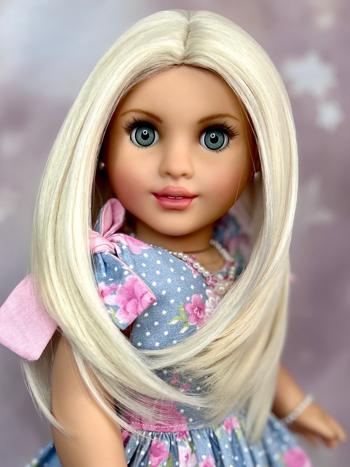 Blonde 10-11 Layered Wig for 18” Dolls