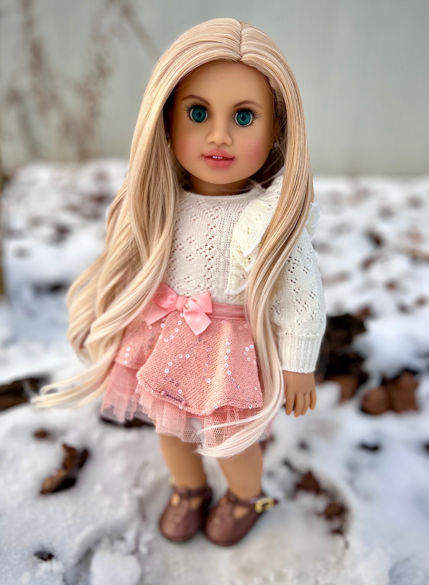 Custom Hand Painted American Girl Doll Oakley