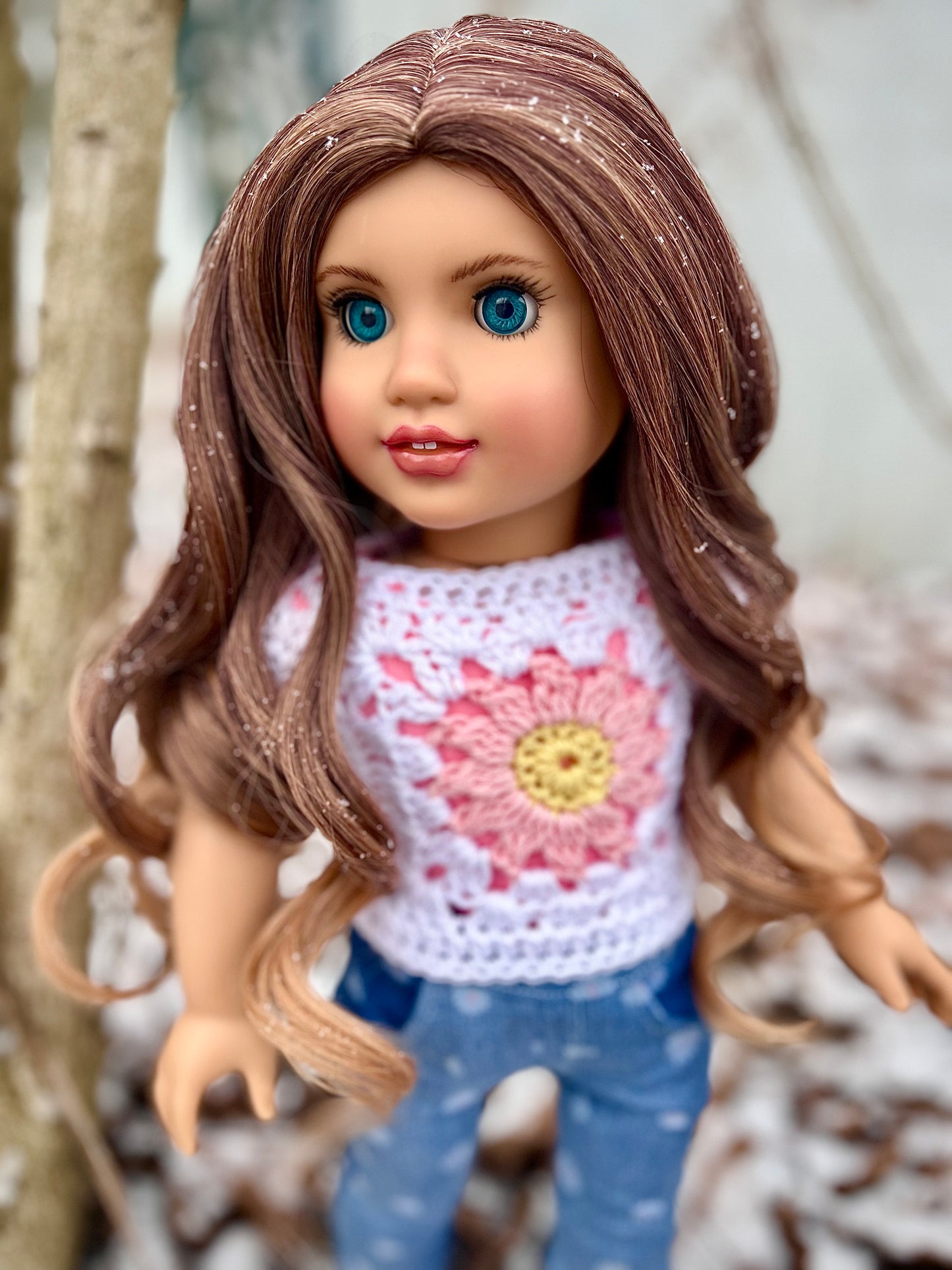 Hand Painted Custom American Girl Doll Eloise
