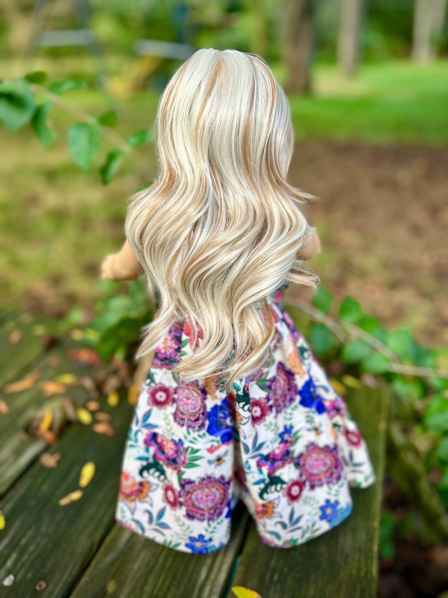 Vanilla Bean 10-11 Layered Wig for 18” Dolls