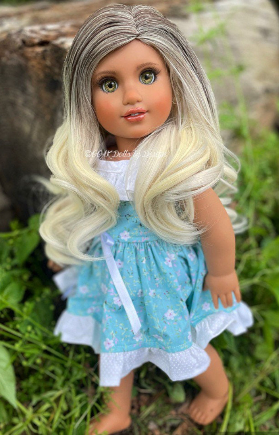Dream Cream 10-11 Wig for 18” Dolls