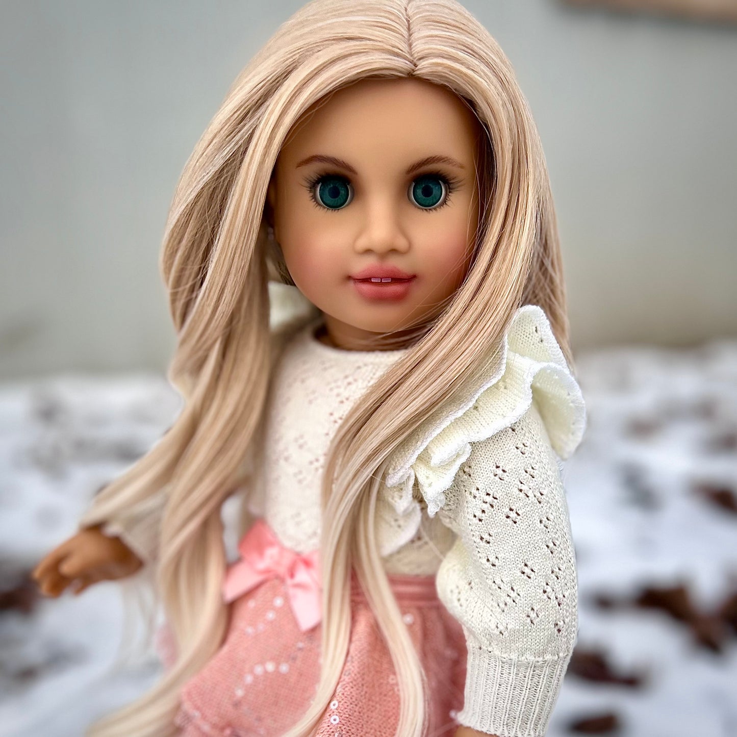 Custom Hand Painted American Girl Doll Oakley