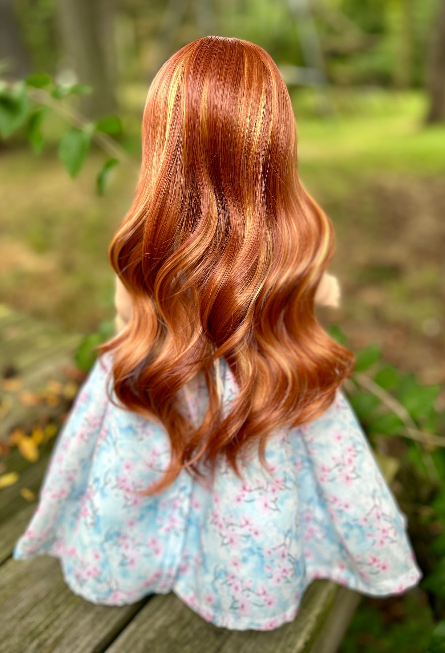 Tropical Sunrise 10-11 Layered Wig for 18” Dolls