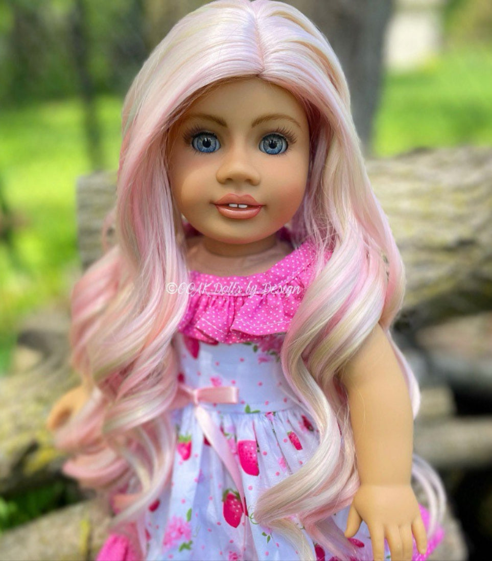 Pre-Order for Strawberry Fields 10-11 Wig for 18” Dolls