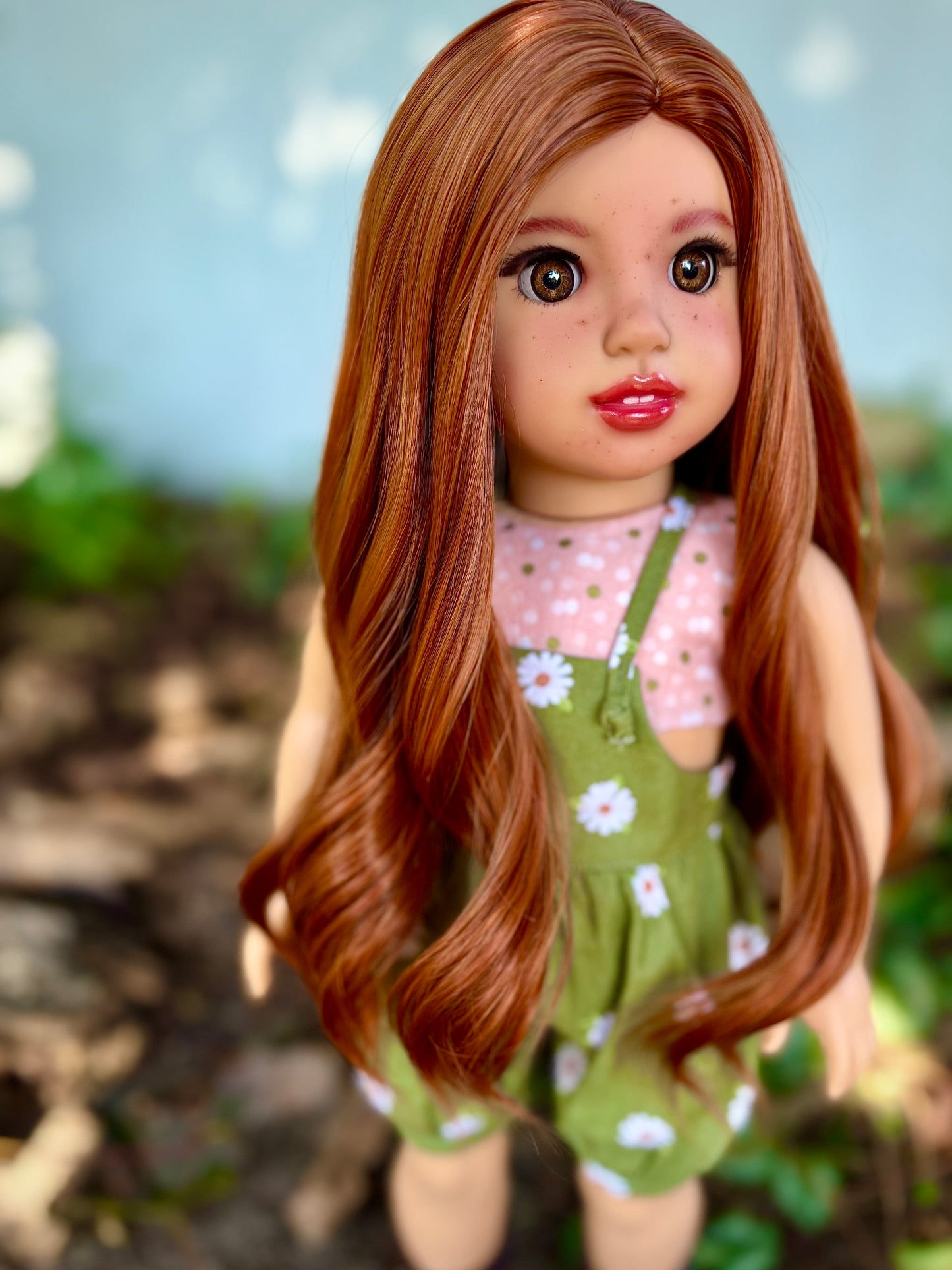 OOAK Custom Hand Painted American Girl Doll Faelynn