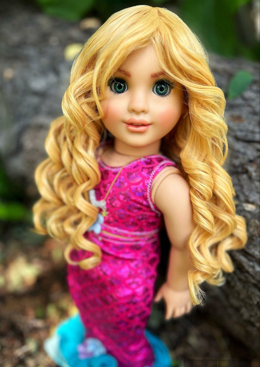 Honey Calcite 10-11 Wig for 18” Dolls