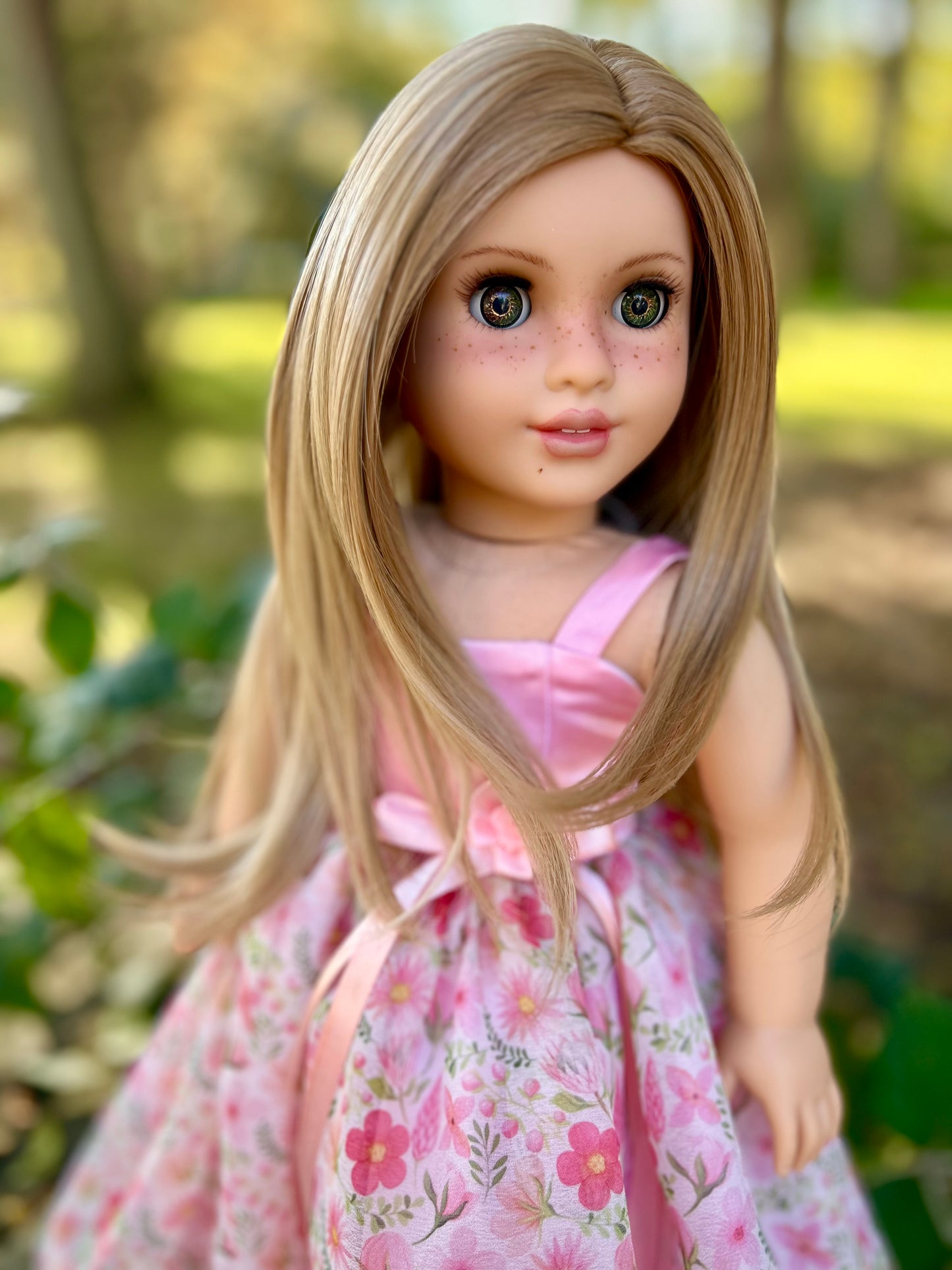 Hand Painted Custom American Girl Doll Colette