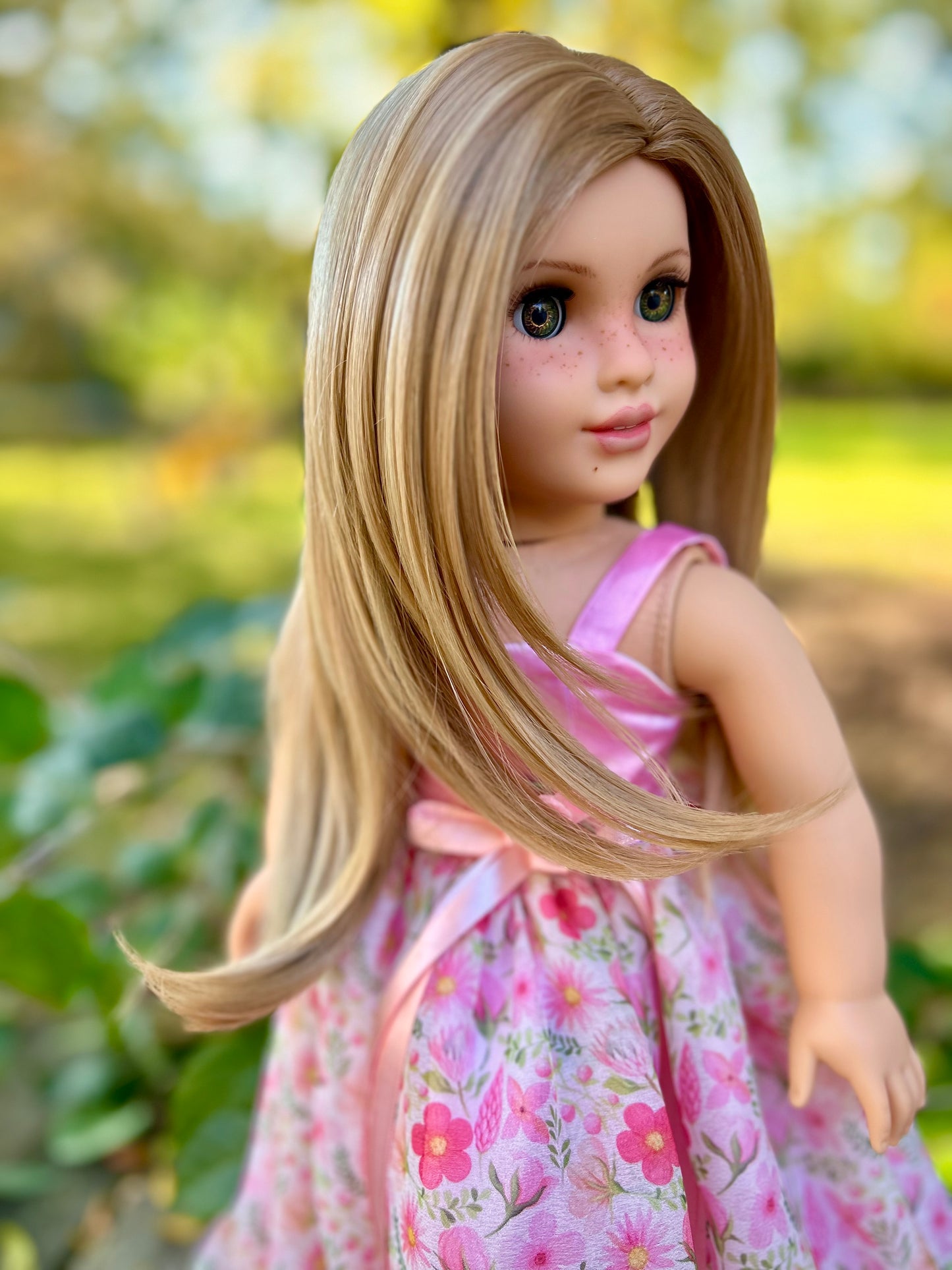 Pre-Order for Sandstone 10-11 Layered Wig for 18” Dolls