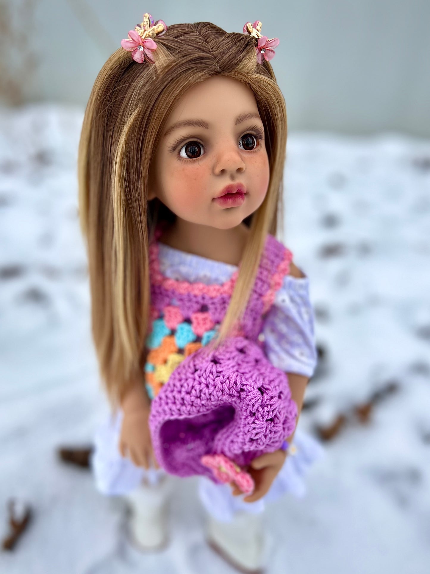 Hand Painted Custom Gotz Happy Kidz Doll Nora (Greta)