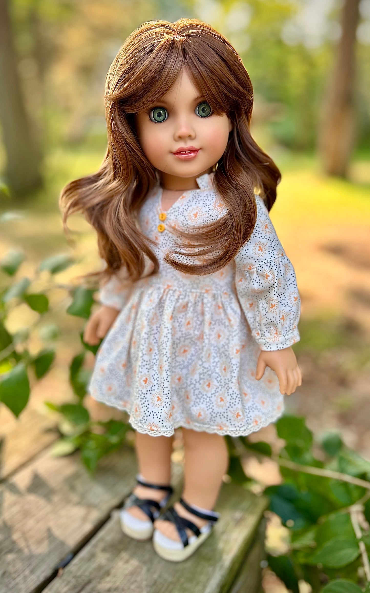 Cocoa Bean 10-11 Doll Wig for 18” Dolls