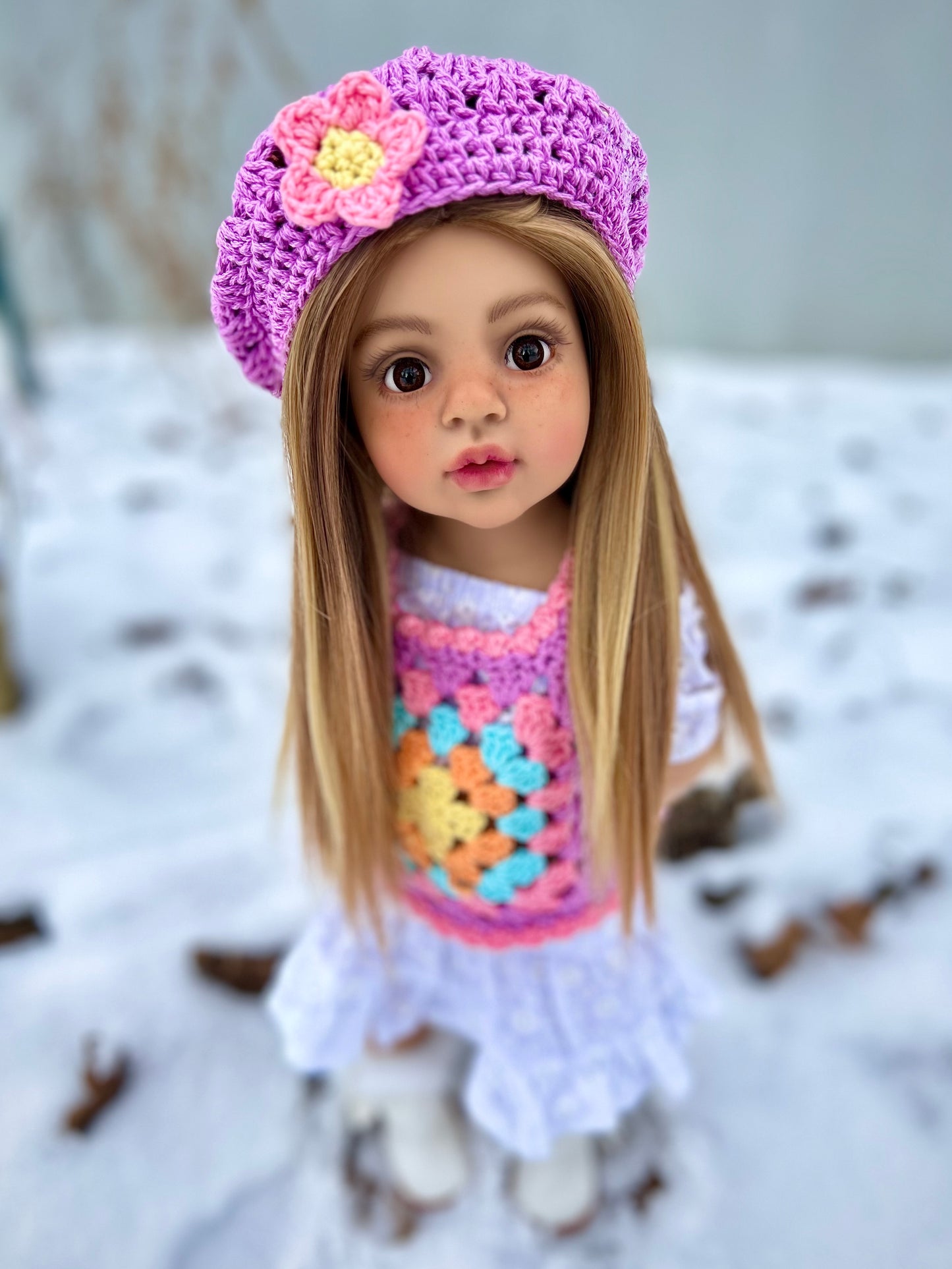 Hand Painted Custom Gotz Happy Kidz Doll Nora (Greta)