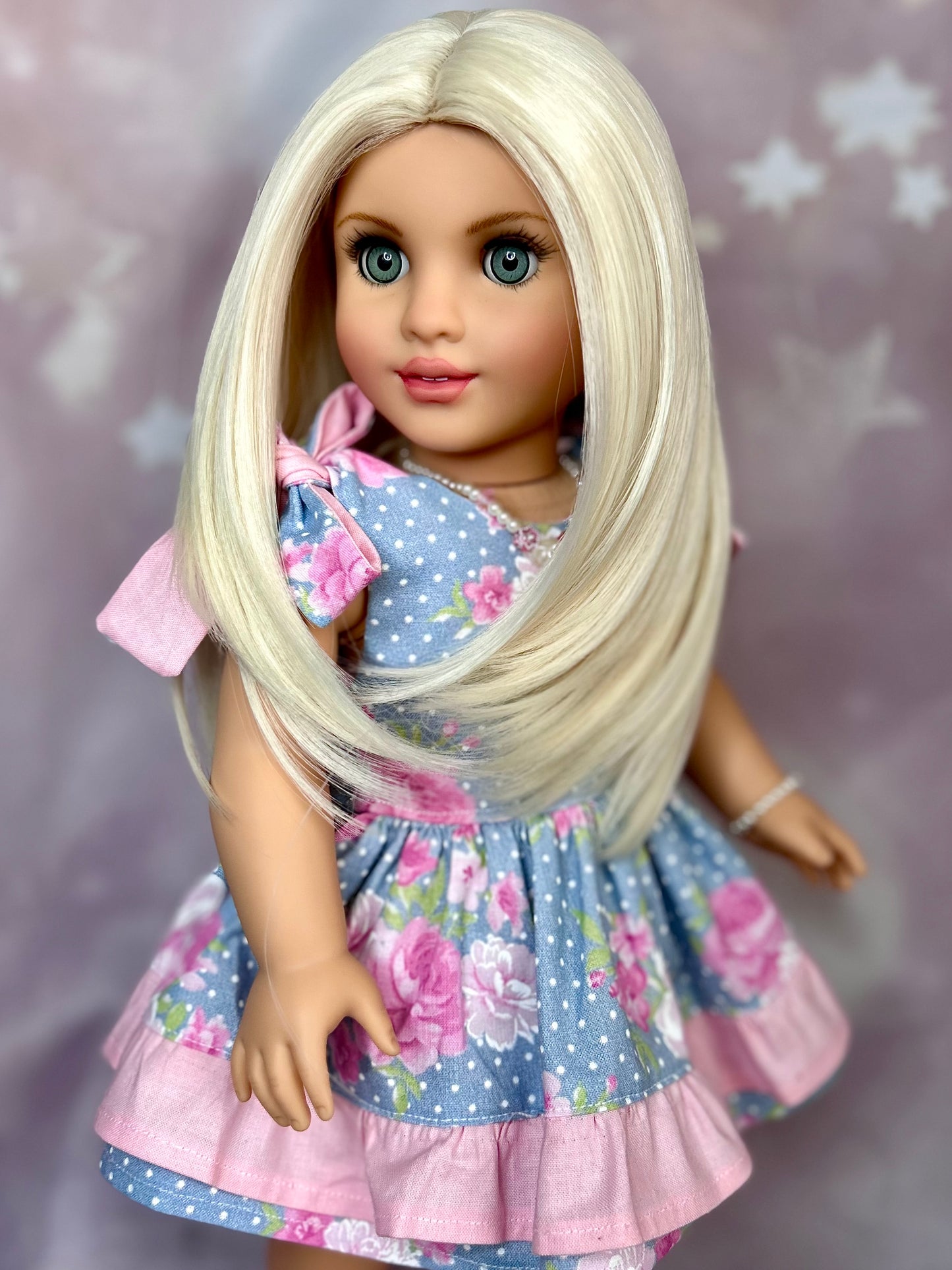 Blonde 10-11 Layered Wig for 18” Dolls