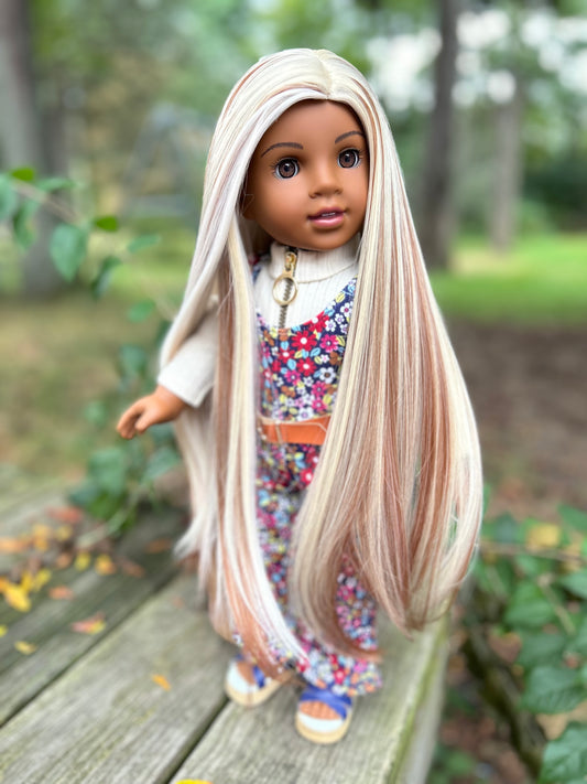 Wedding Cake 10-11 Wig for 18” Dolls