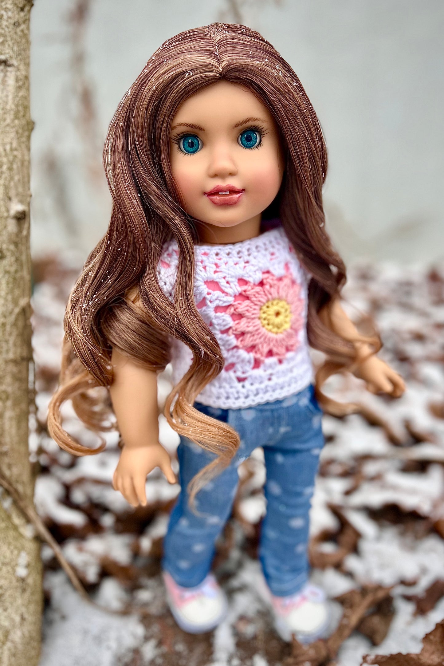 Hand Painted Custom American Girl Doll Eloise