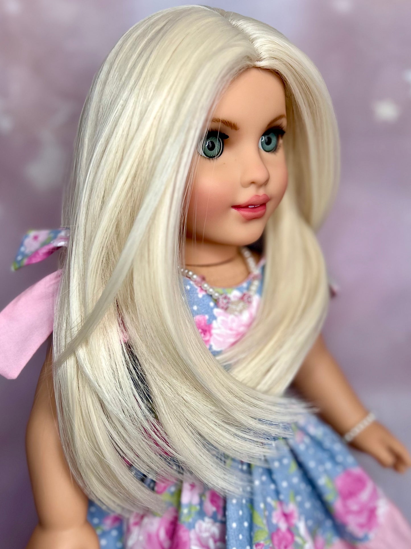 Blonde 10-11 Layered Wig for 18” Dolls