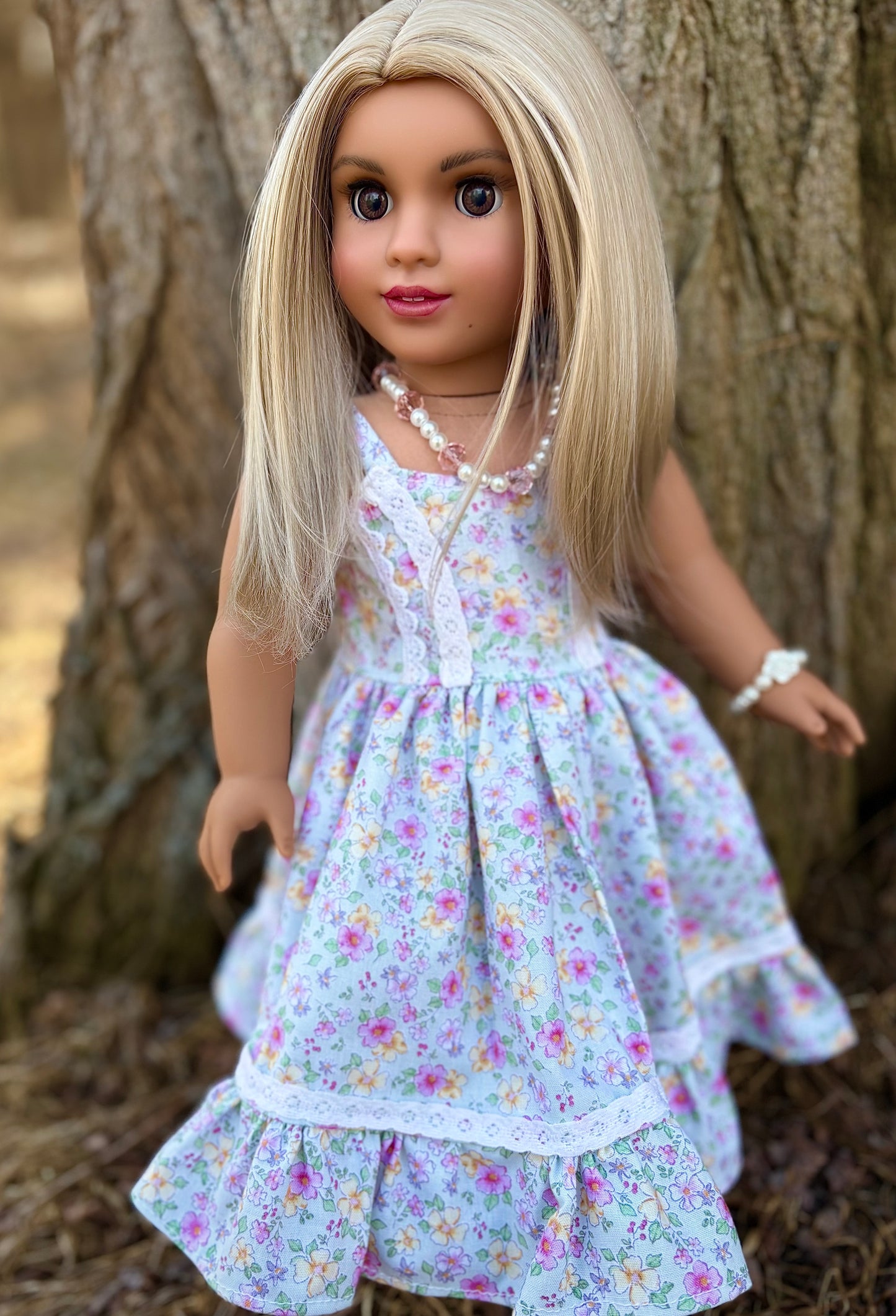 Hand Painted Custom American Girl Doll Romy