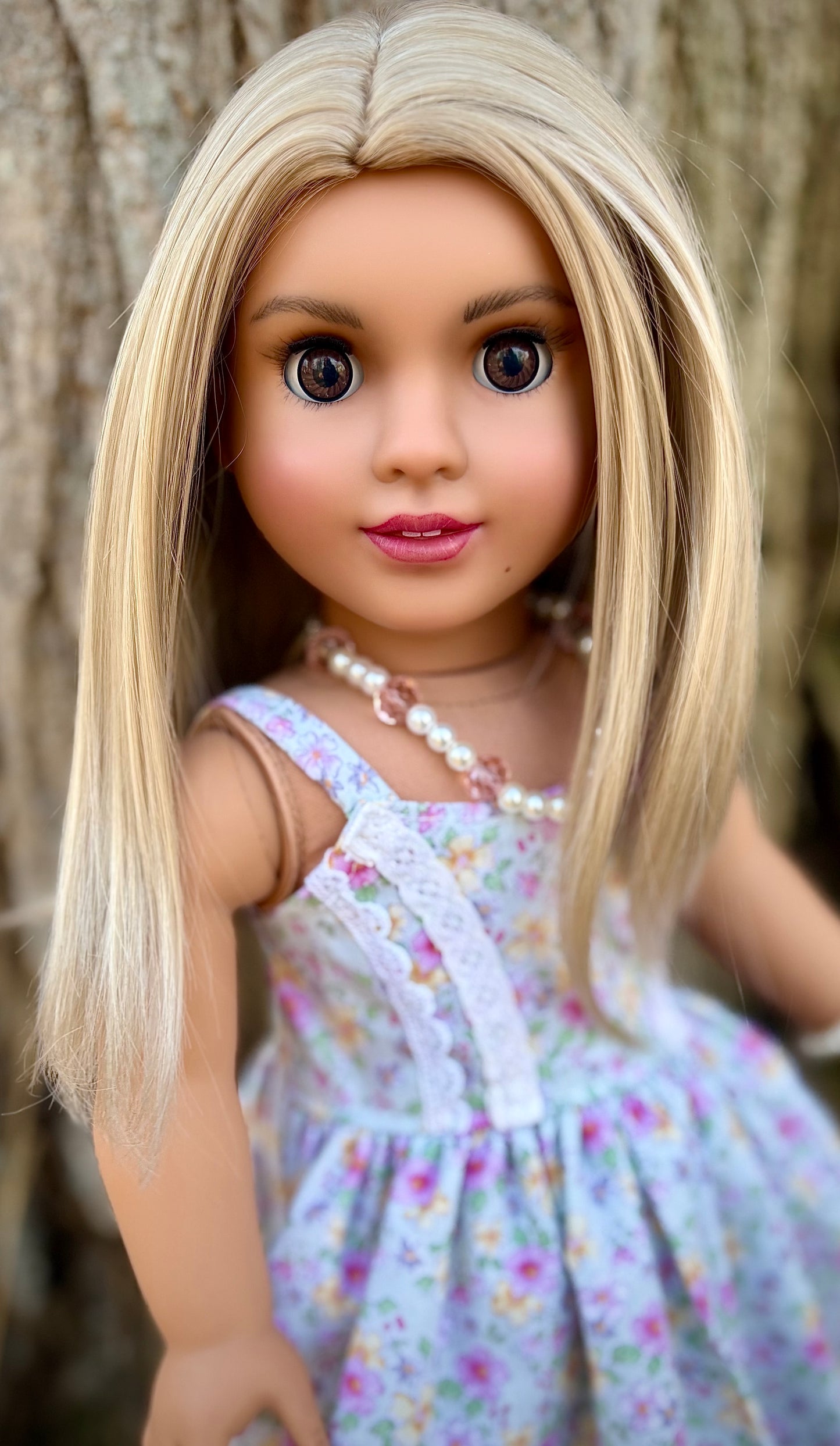 Hand Painted Custom American Girl Doll Romy